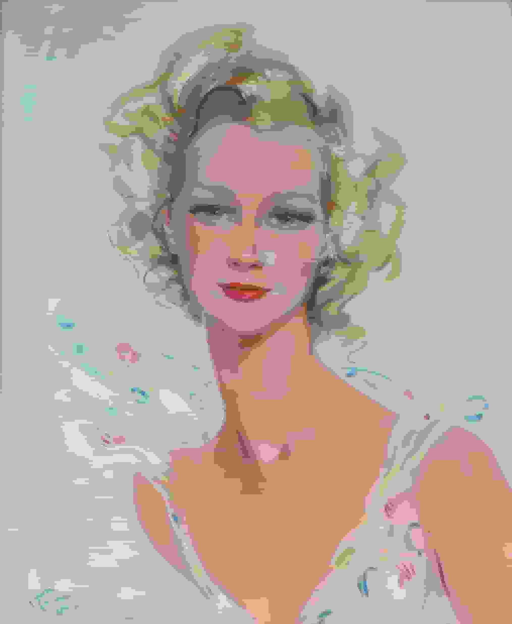 Jean-Gabriel Domergue - Portrait d'une jeune femme (zonder lijst)