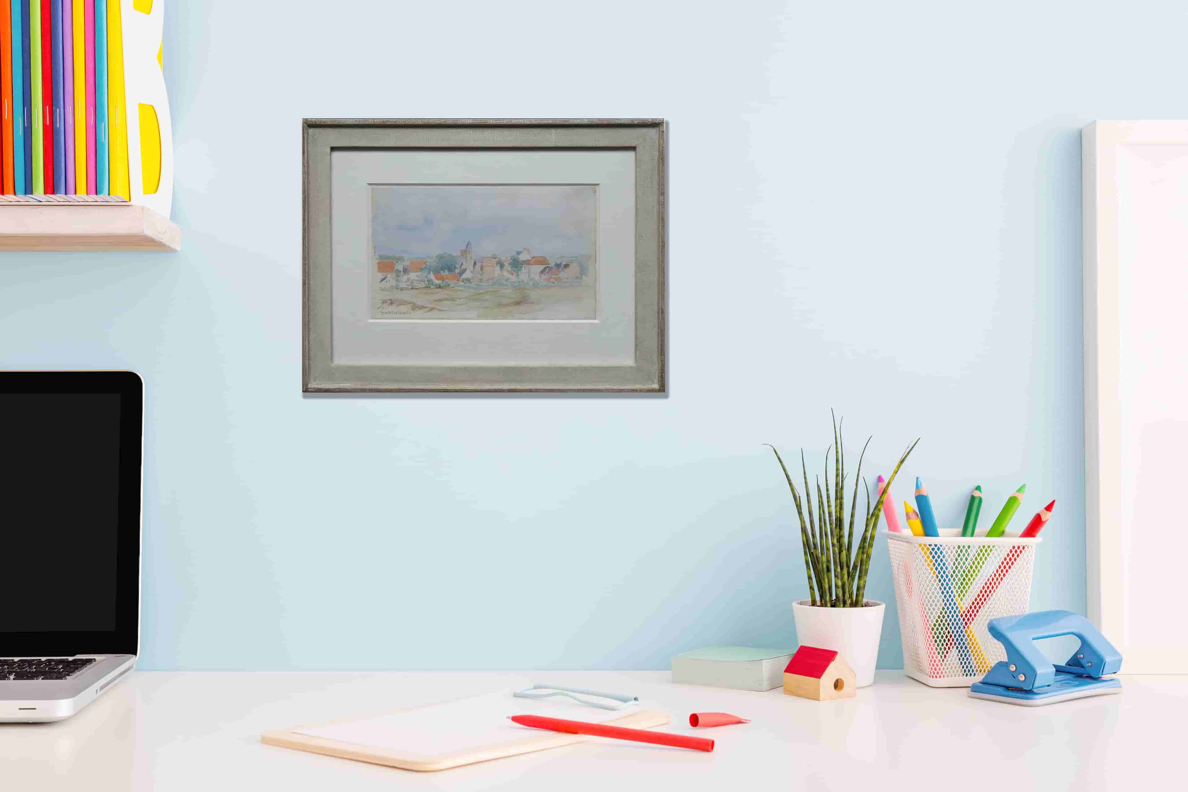 Ferdinand Hart-Nibbrig - Dorpje (in interieur)