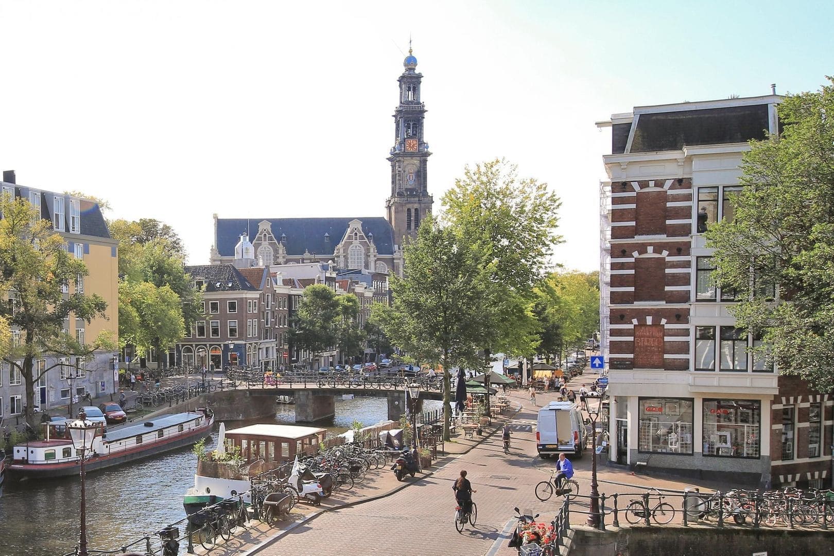 Prinsengracht zonder lijst