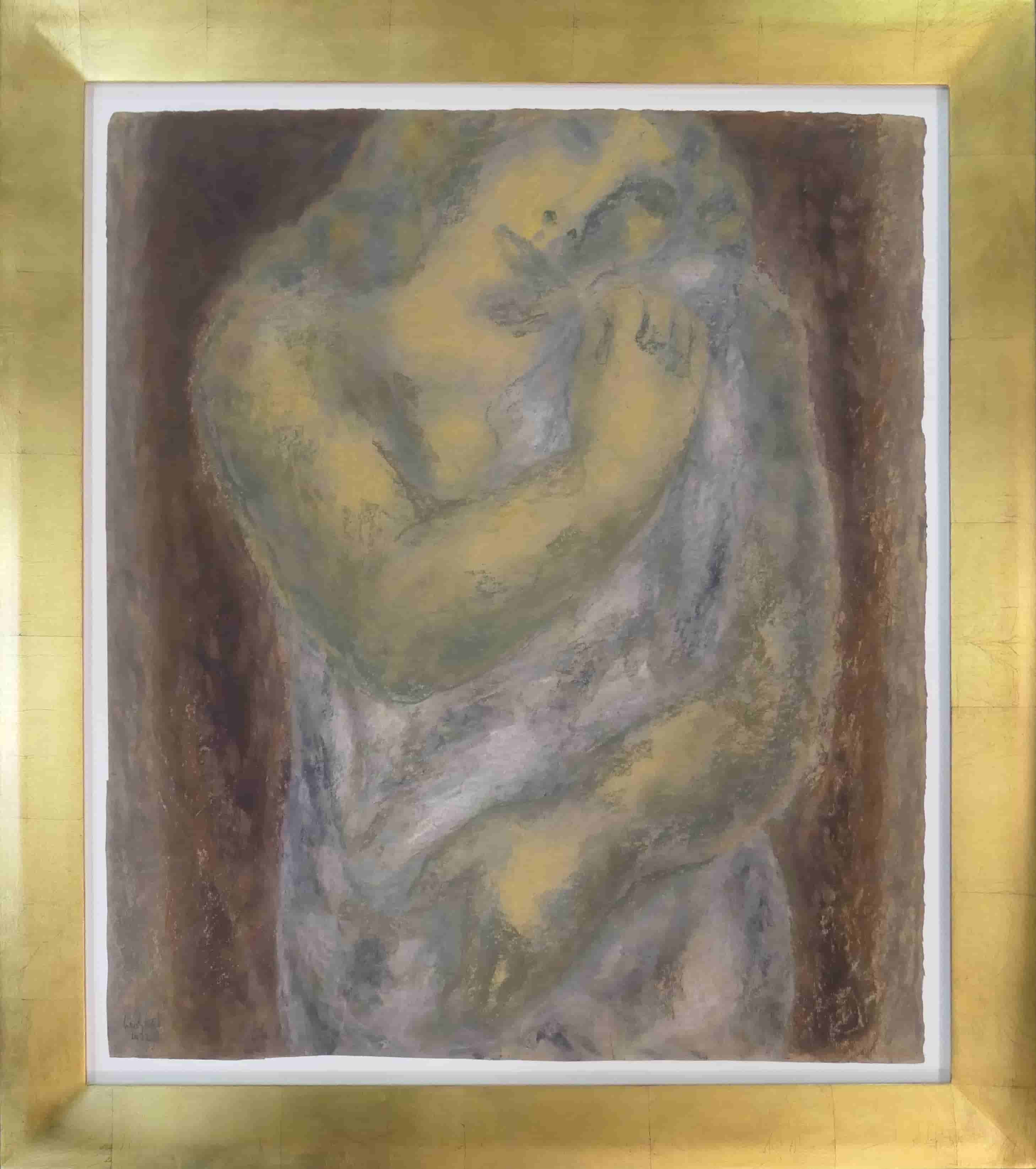 Leo Gestel - Moeder en kind (met lijst)