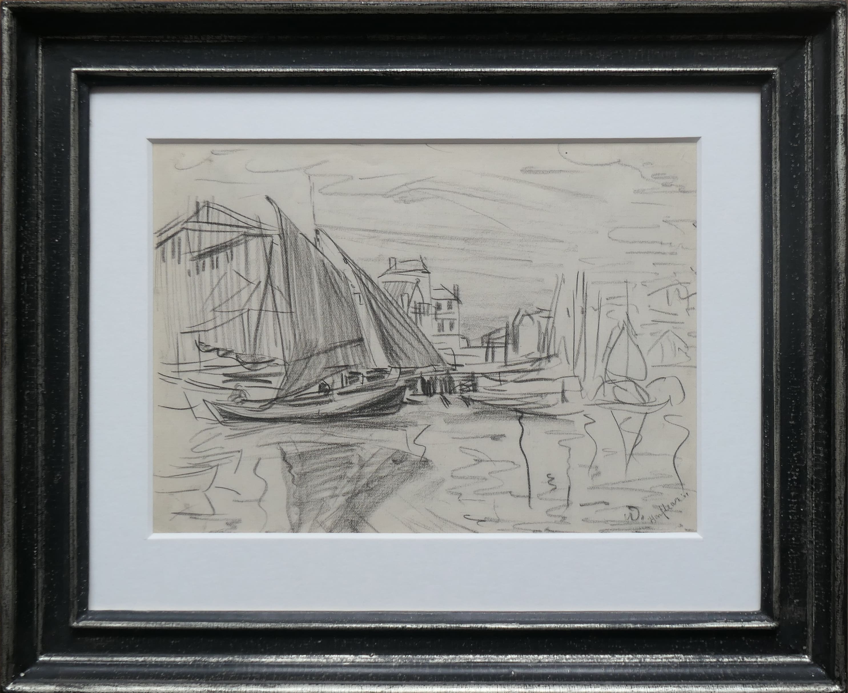 Honfleur zonder lijst