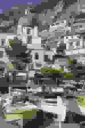 Jo Koster - Gezicht op Positano (in het echt)