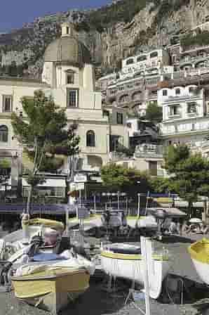 Jo Koster - Gezicht op Positano (in het echt)