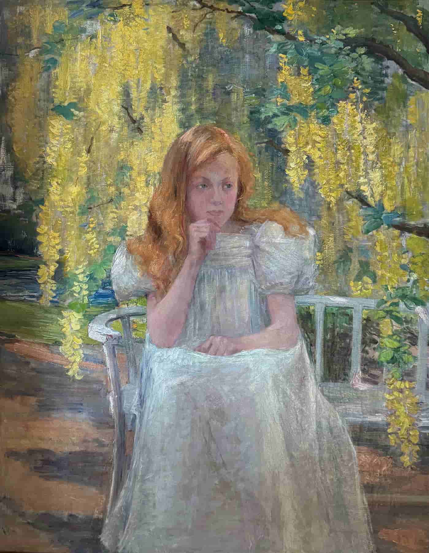 Jo Koster - Meisjesportret (zonder lijst)