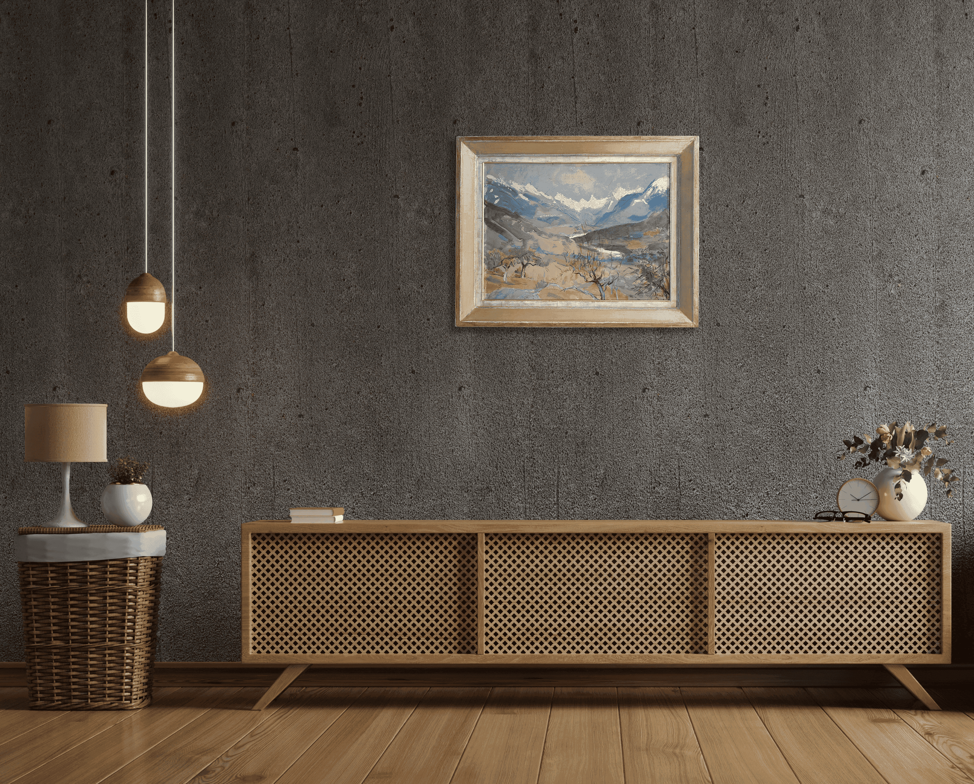 Jan Altink - Zwitserse Alpen (in interieur)