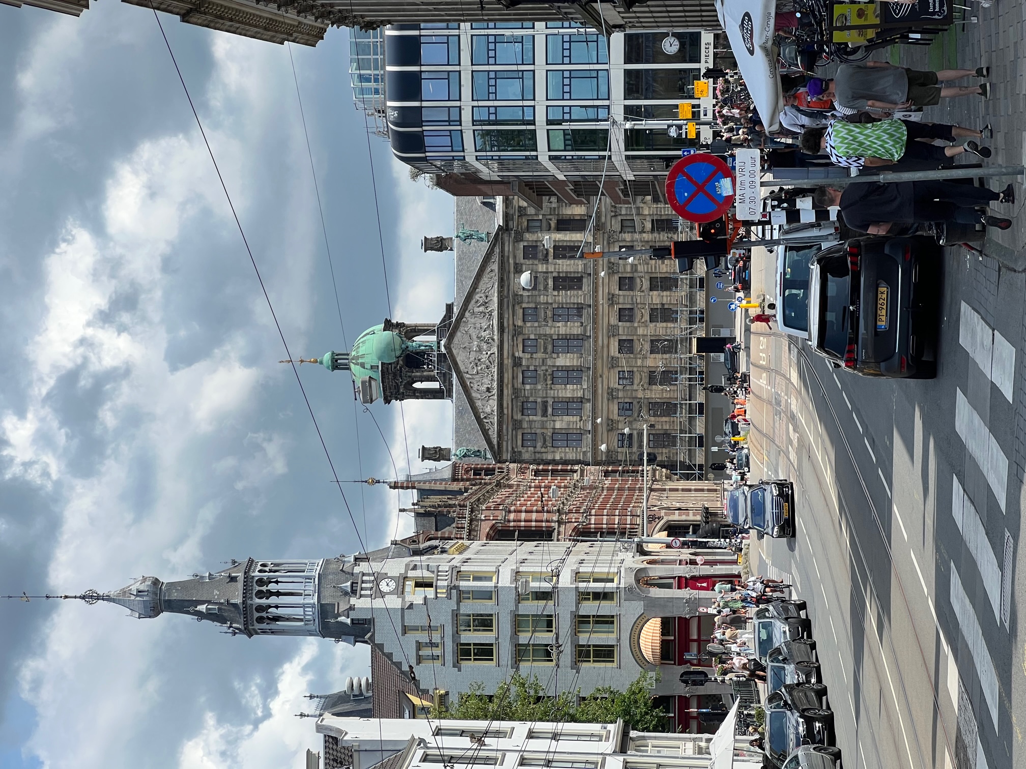 Paleis op de Dam zonder lijst