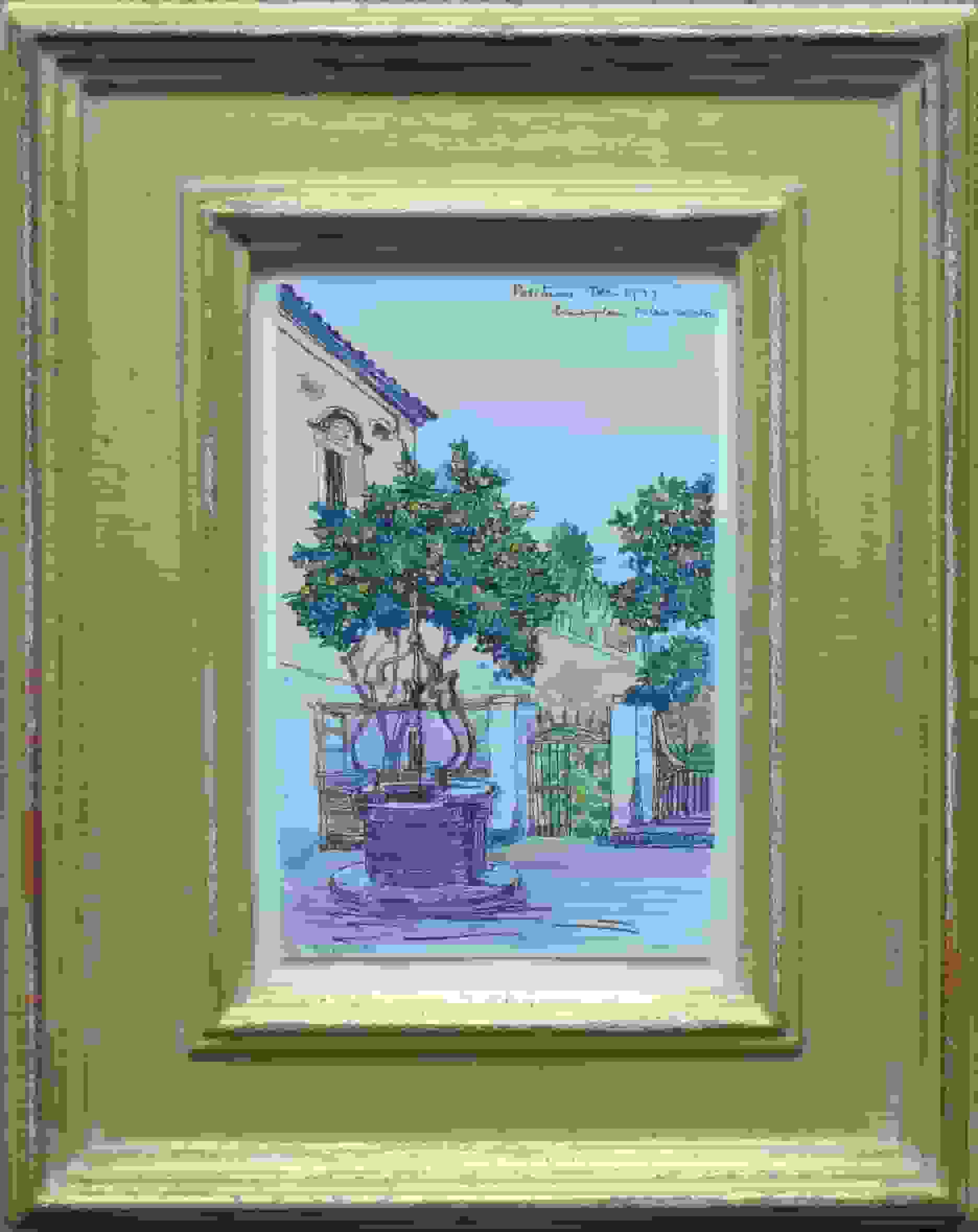 Jo Koster - Positano (met lijst)