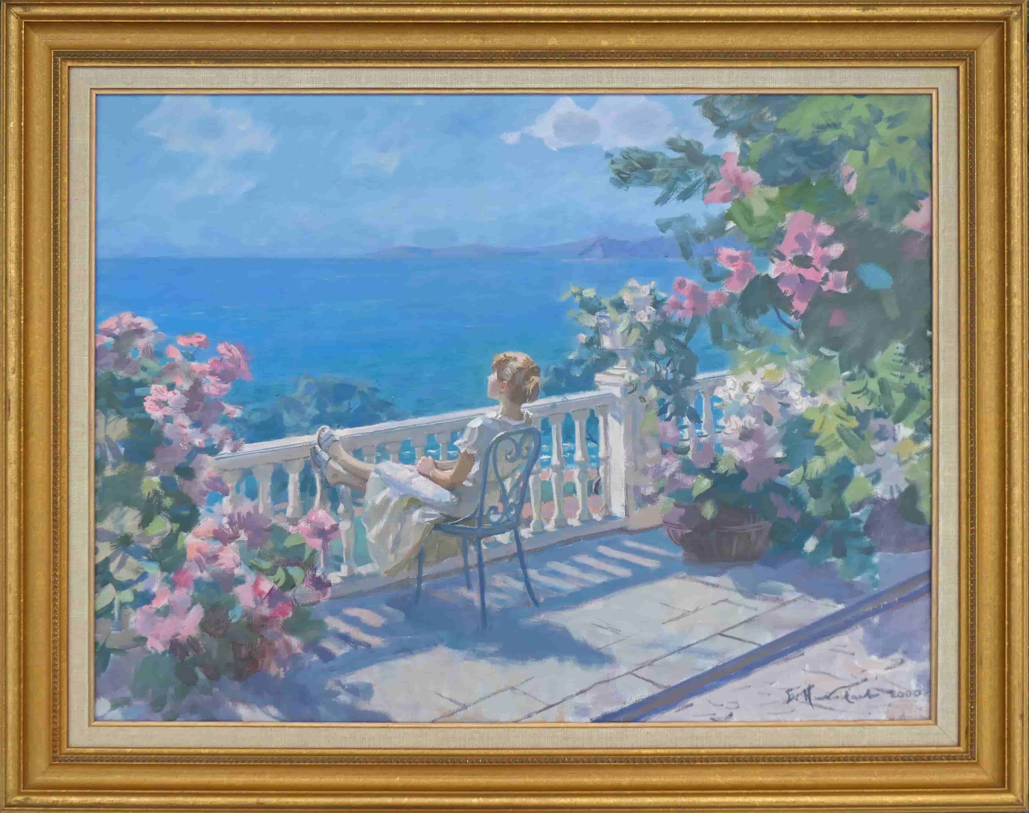 Boris Nikolaev - Een adembenemend uitzicht (met lijst)