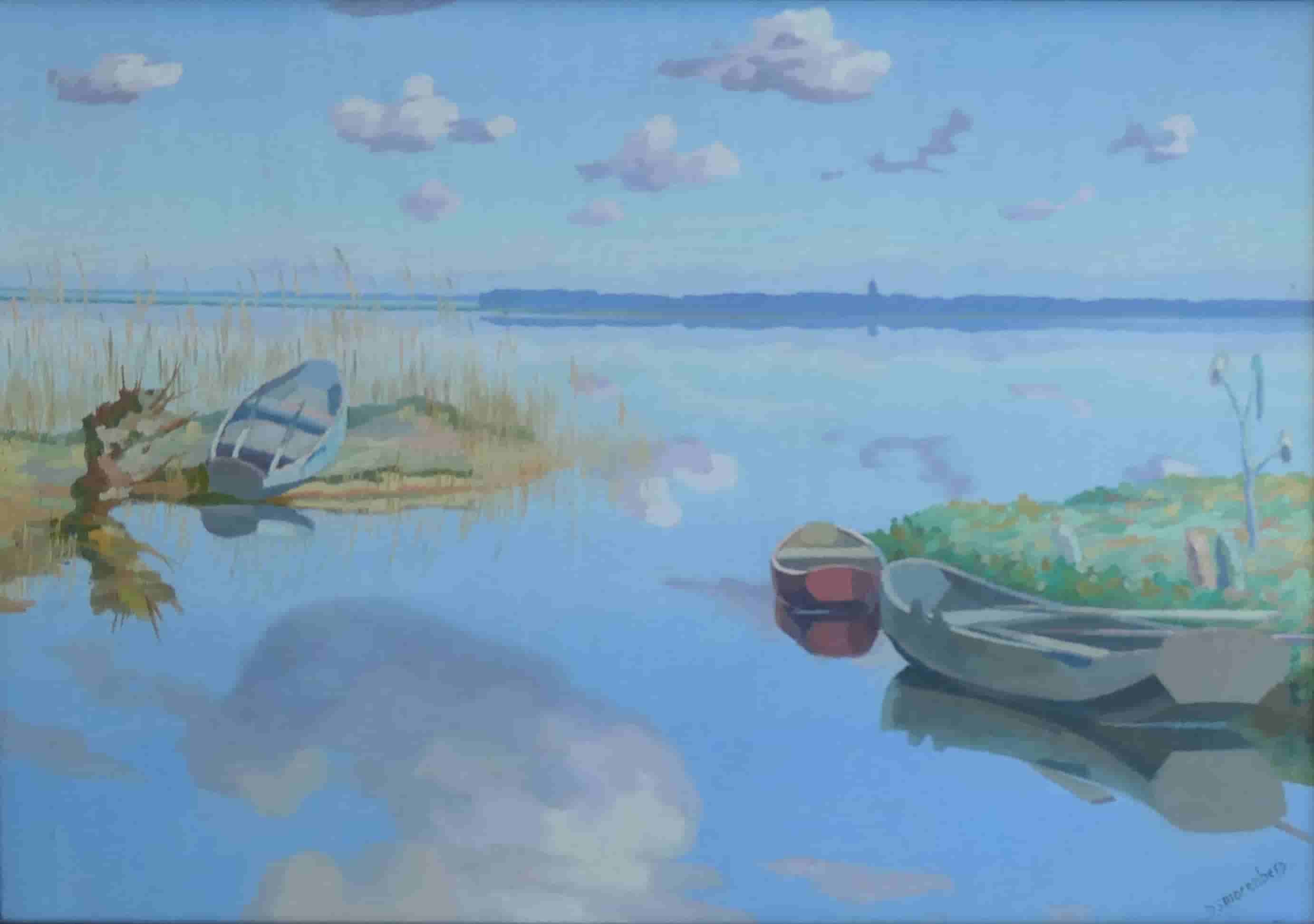 Dirk Smorenberg - Loosdrecht in de zomer