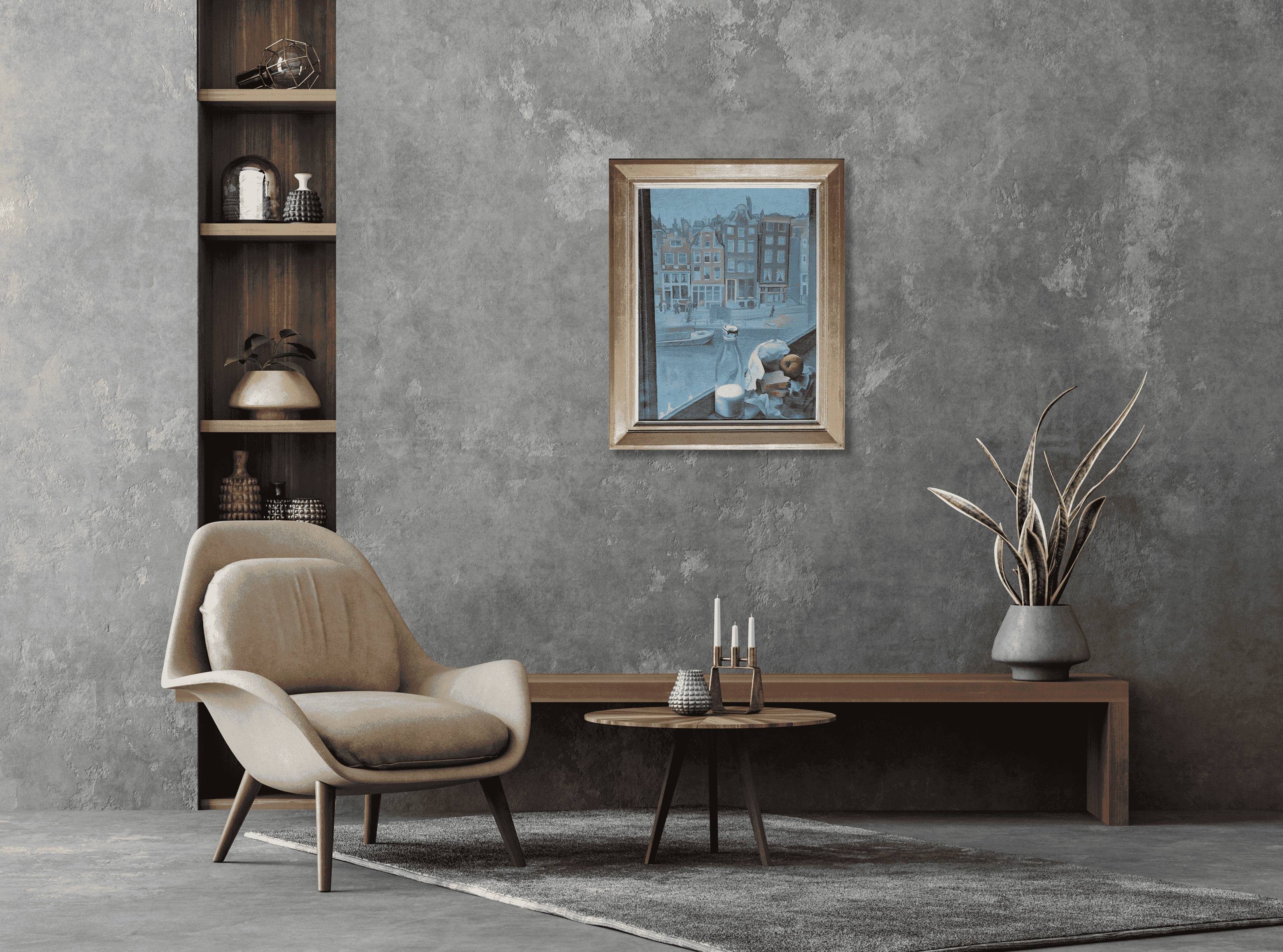 Raoul Martinez - Oudezijds Voorburgwal Amsterdam (in interieur)