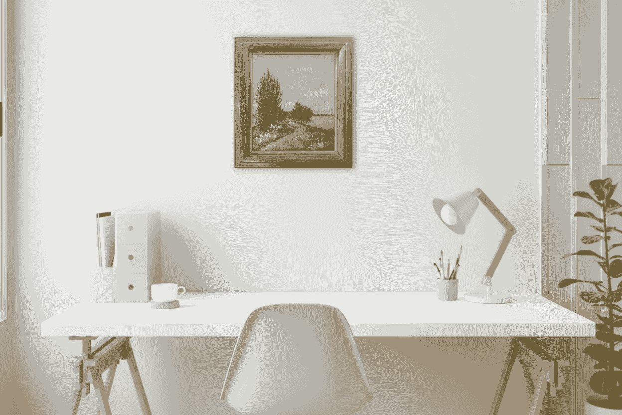 Dirk Smorenberg - Lambrechstkade in Loosdrecht (in interieur)