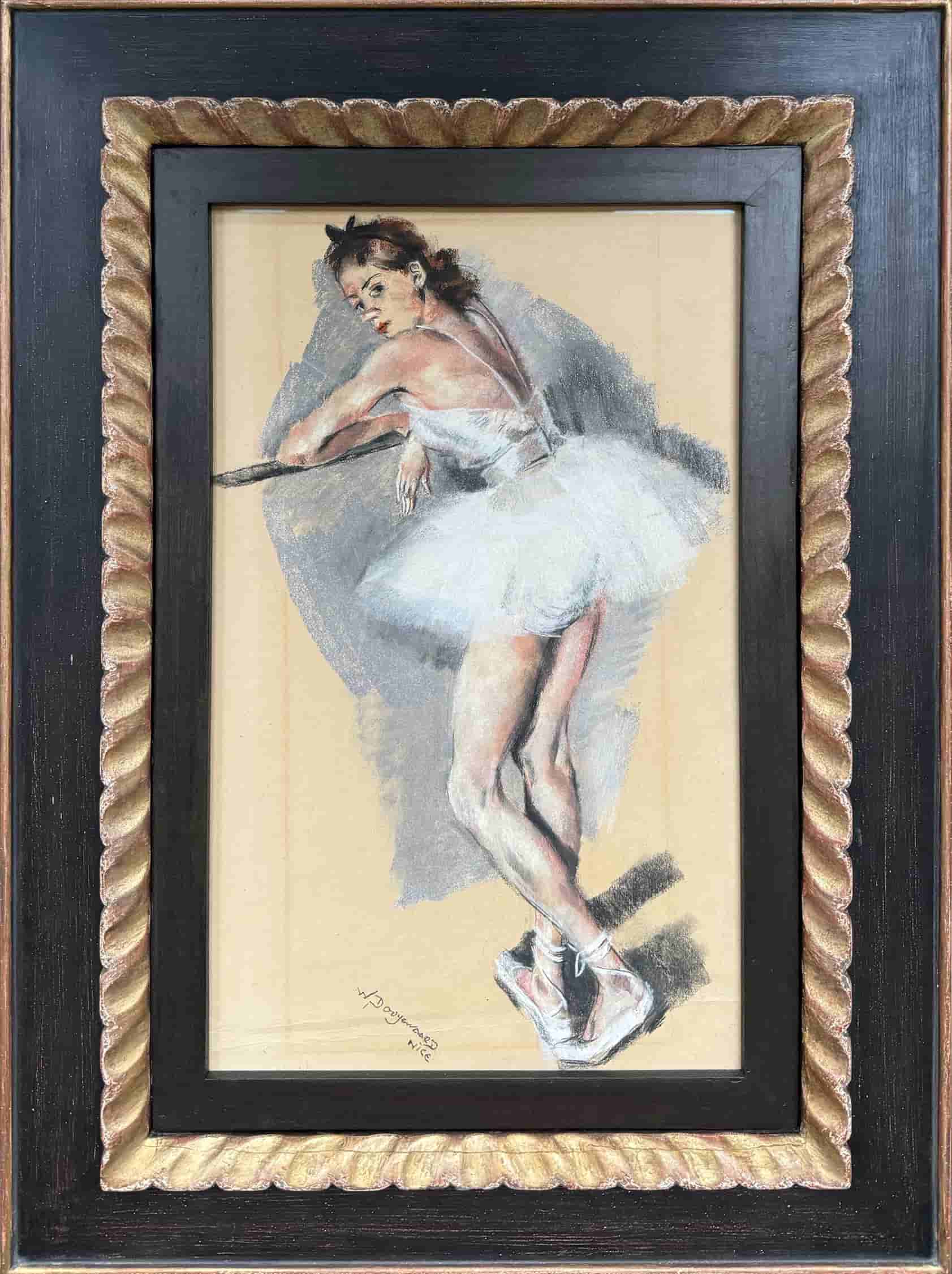 Willem Dooijewaard - Ballerina (met lijst)