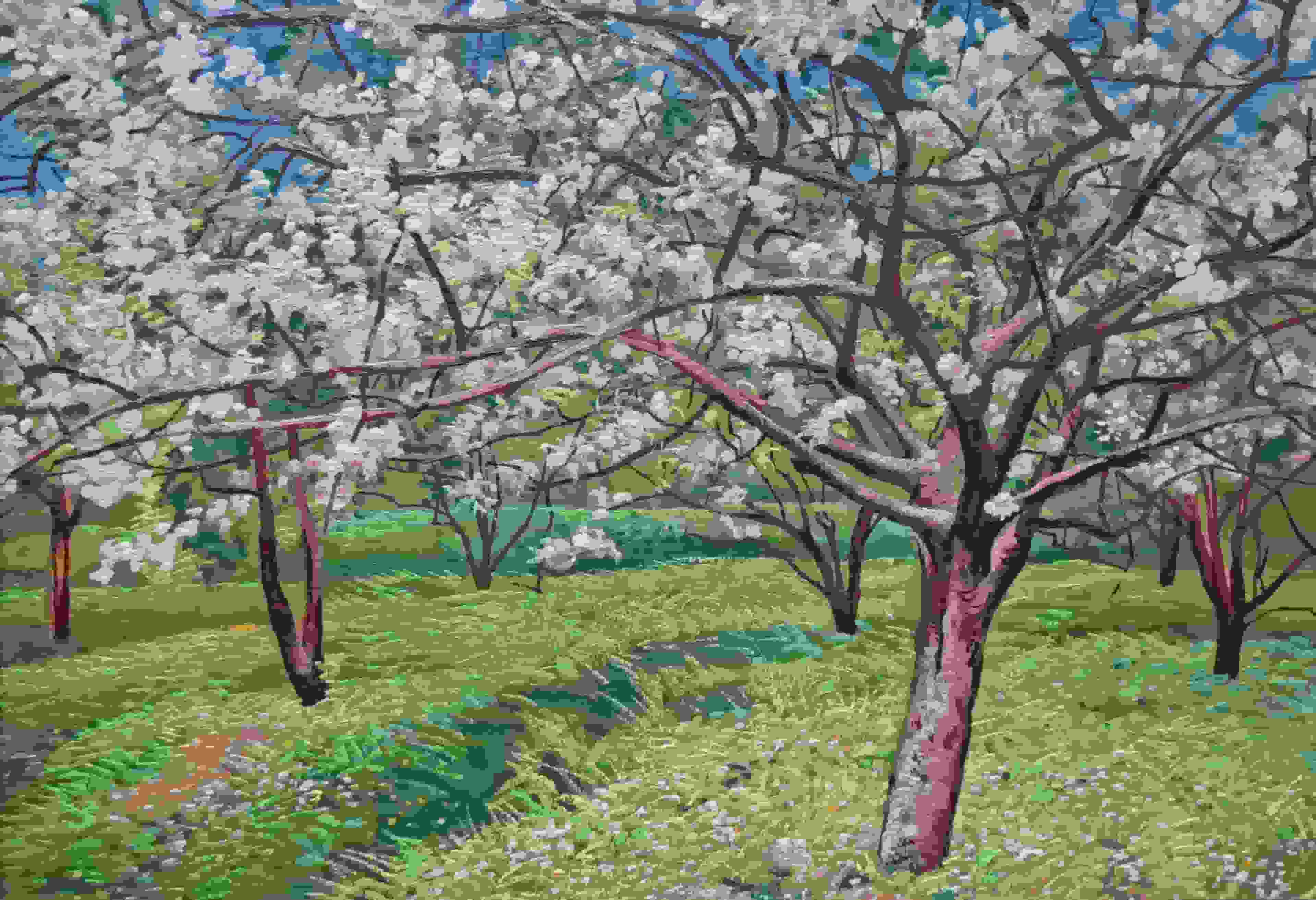 Herman Bieling - Lenteweelde (zonder lijst)