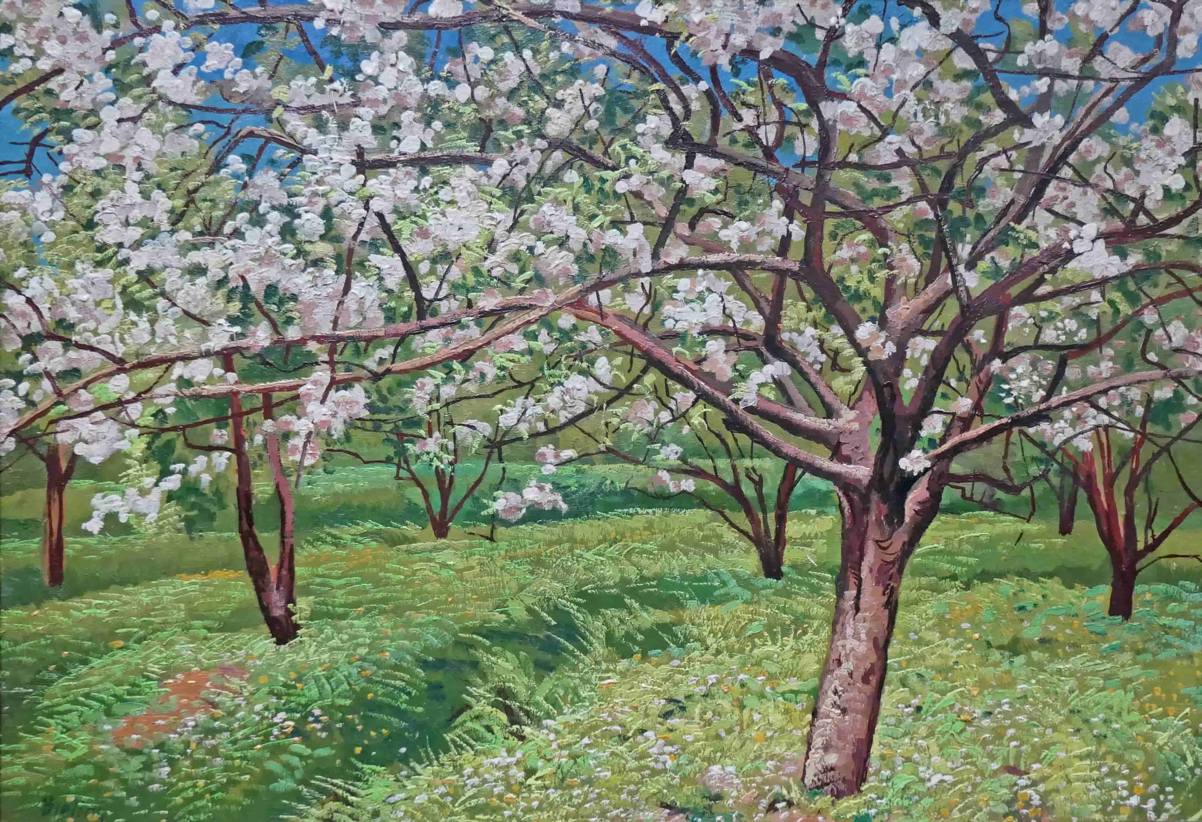 Herman Bieling - Lenteweelde (zonder lijst)