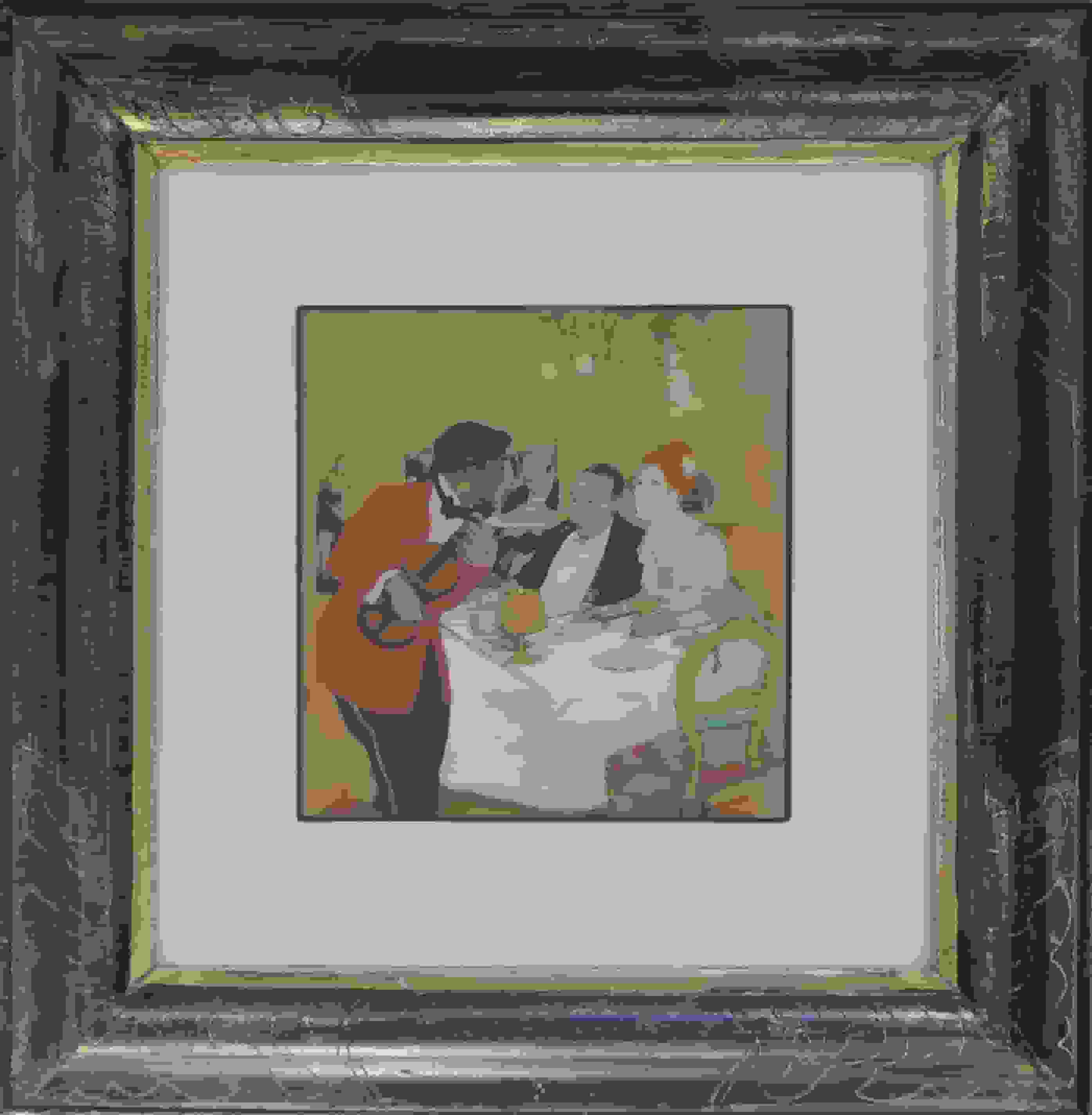 Piet van der Hem - Een romantisch diner (met lijst)