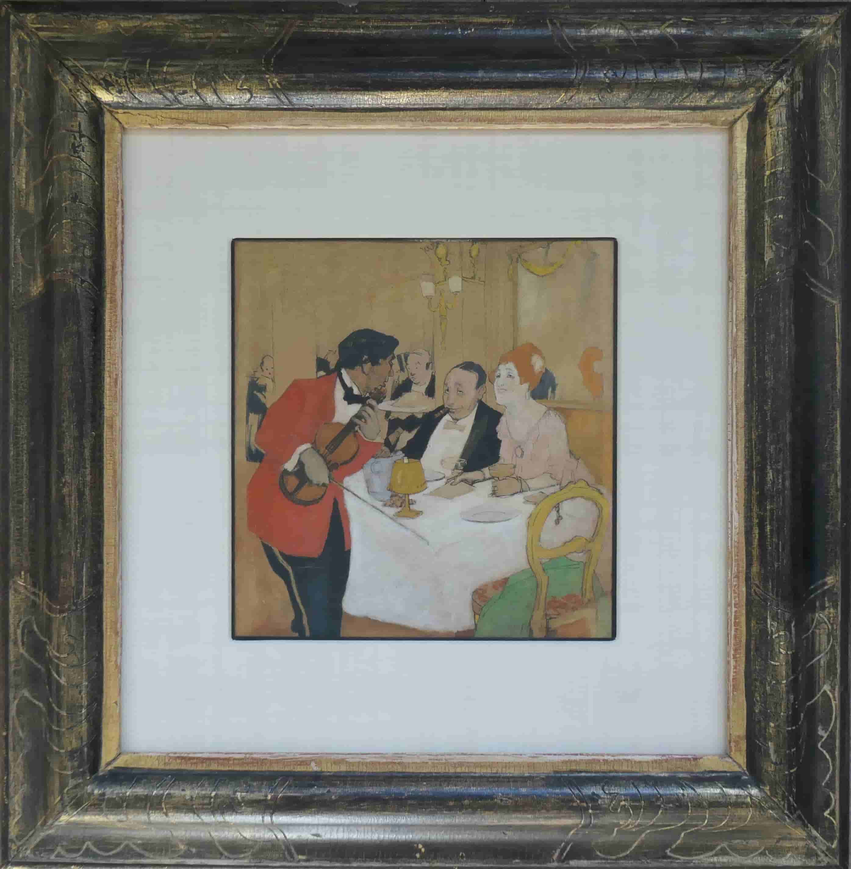 Piet van der Hem - Een romantisch diner (met lijst)