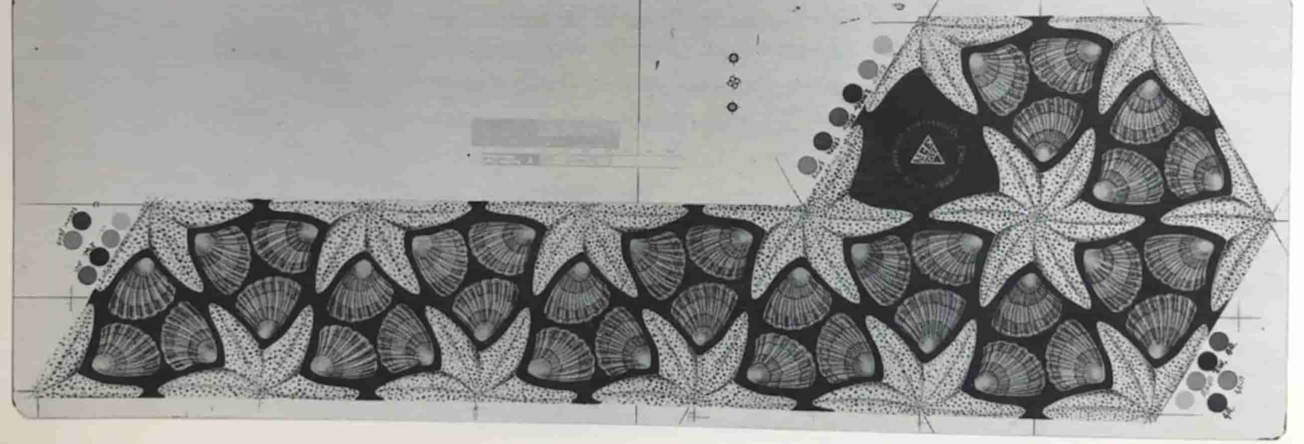 Maurits Escher - Icosaëder (in mint conditie, incl. papieren aan de binnenzijde) (in interieur)