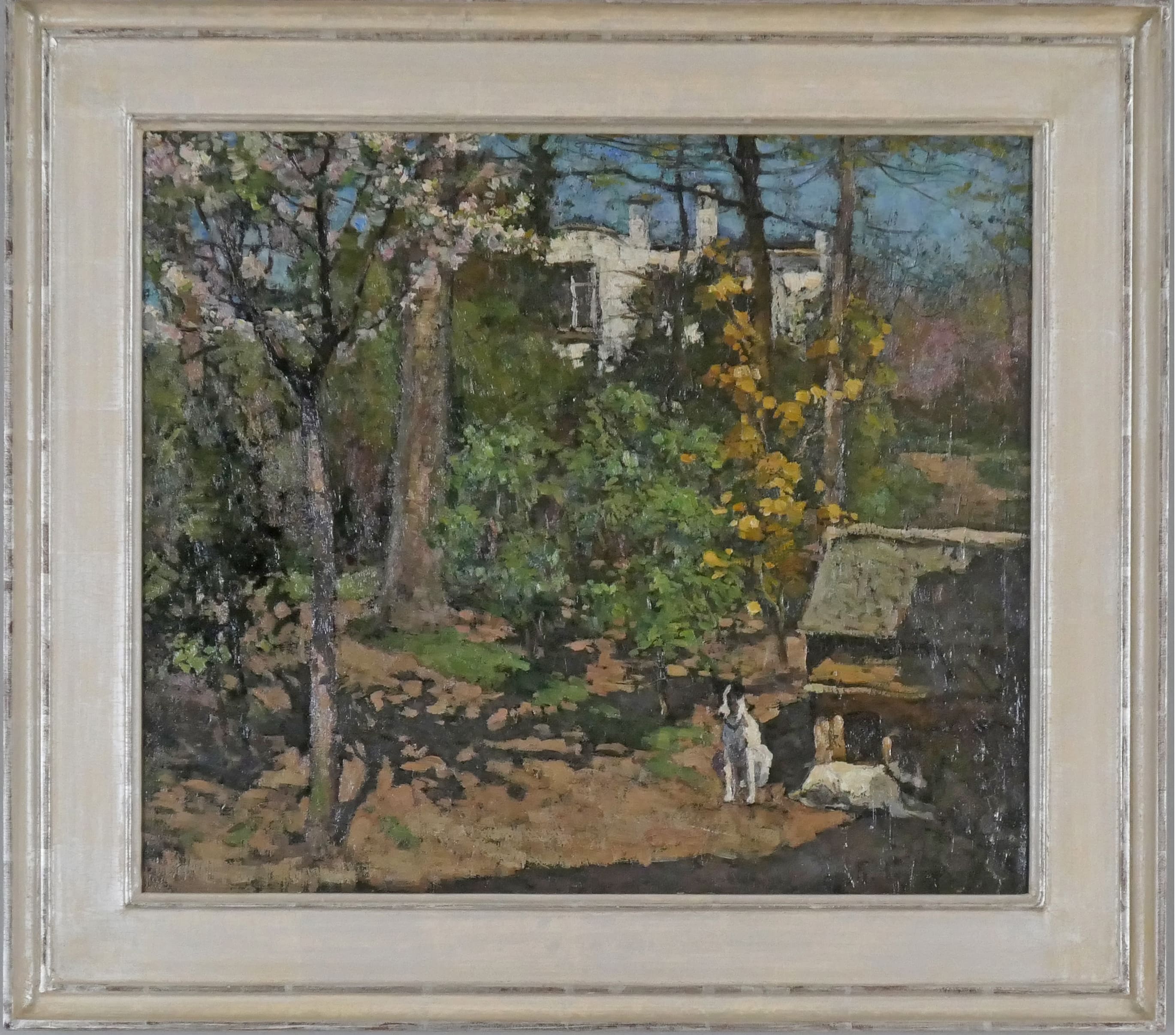 Tuin te Haarlem zonder lijst