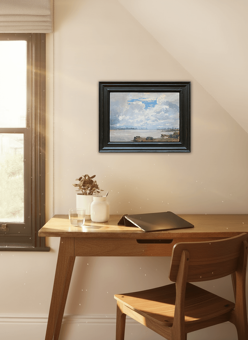 Ijsselgezicht bij Hattem zonder lijst