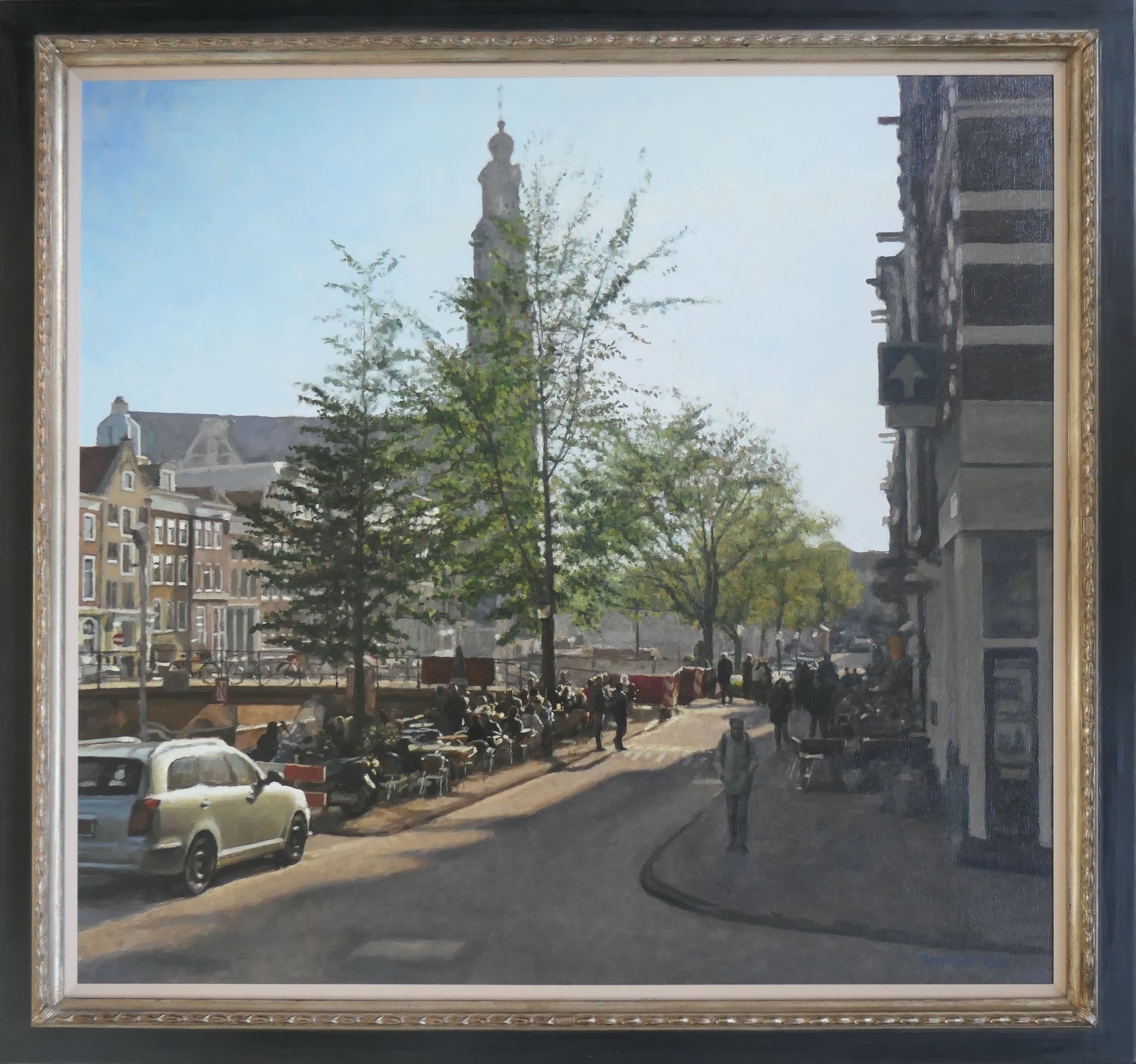 Prinsengracht zonder lijst