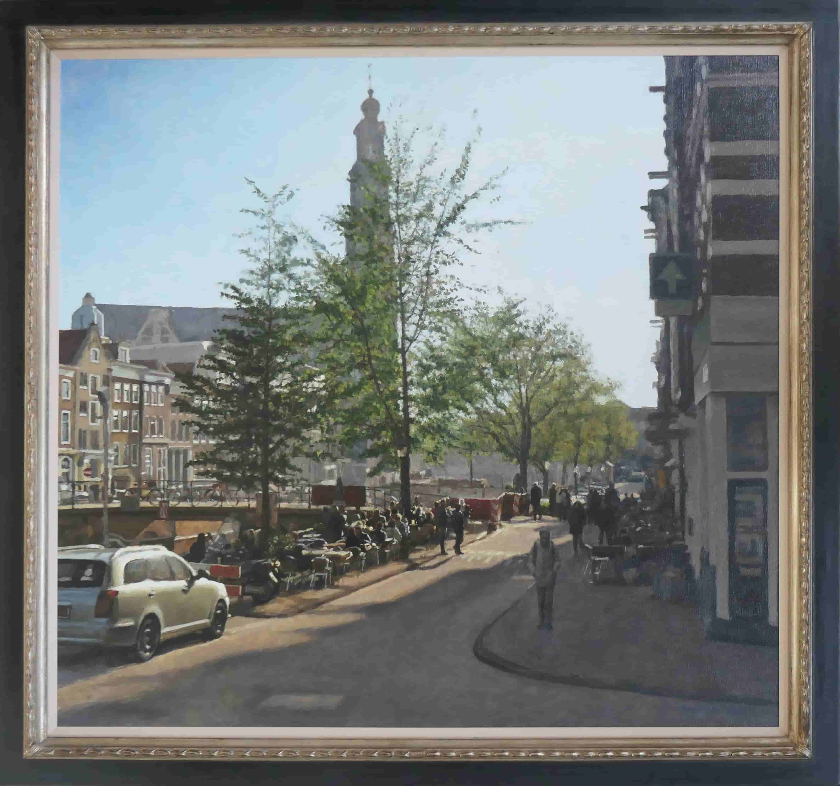 Frans Koppelaar - Prinsengracht (met lijst)