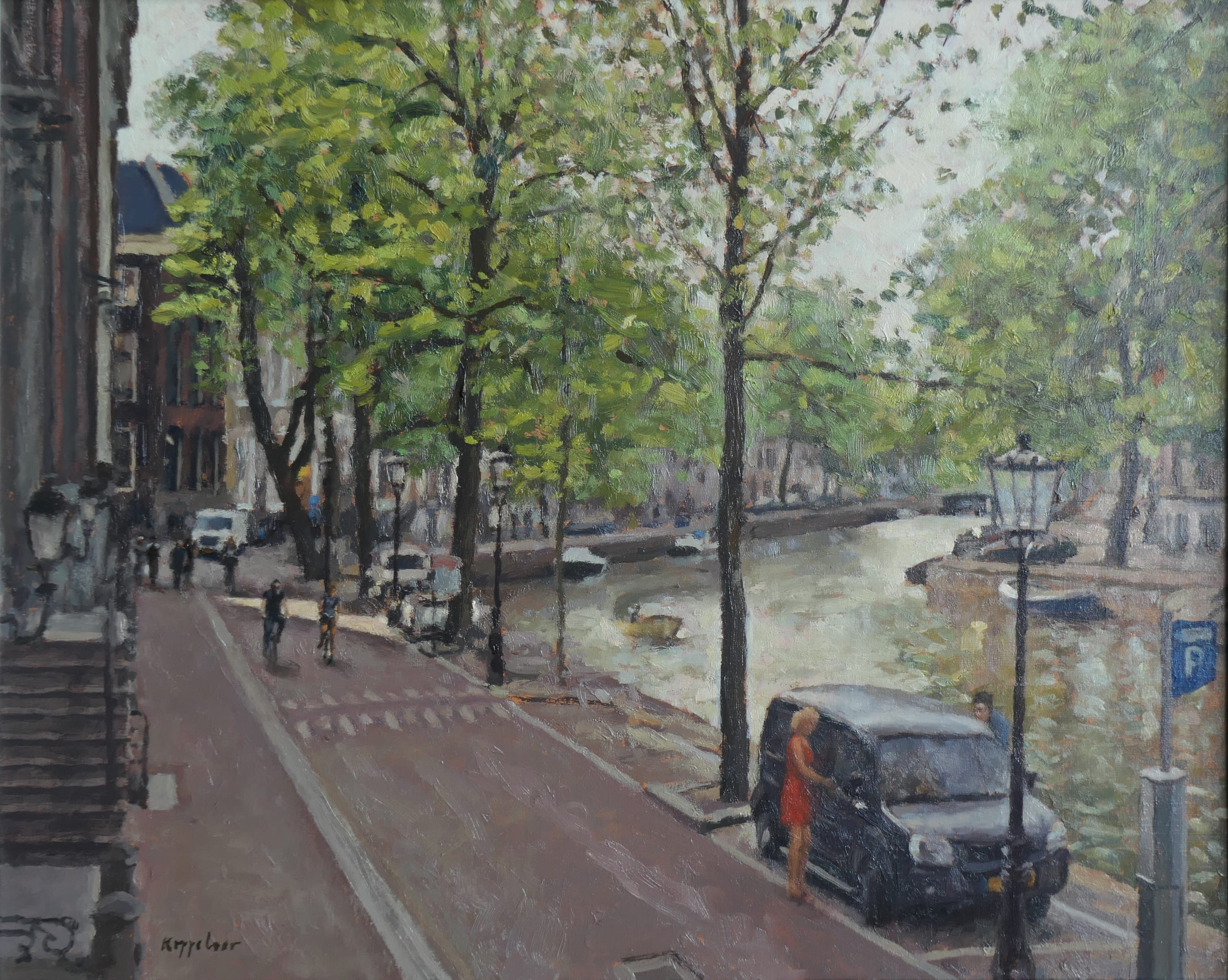 Herengracht Amsterdam: Gouden Bocht zonder lijst