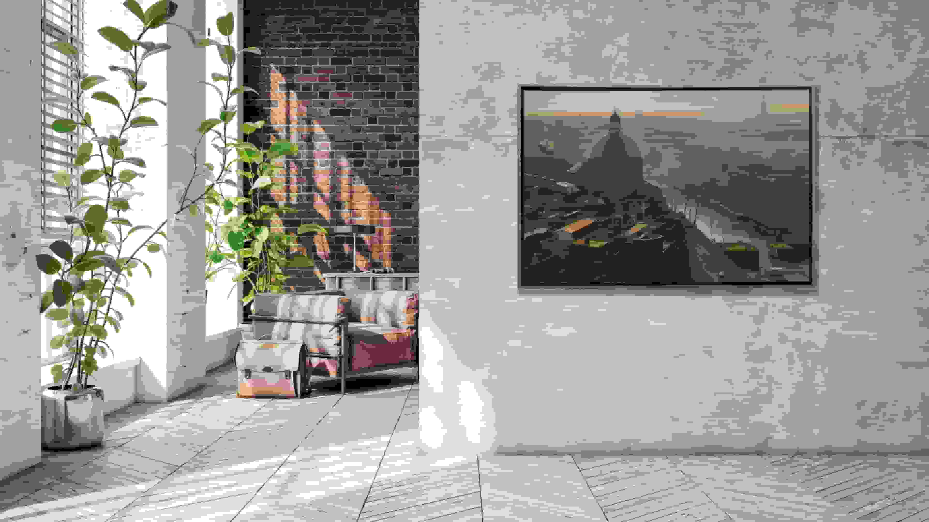 Titus Meeuws - Koepelkerk Amsterdam in de winter (in interieur)