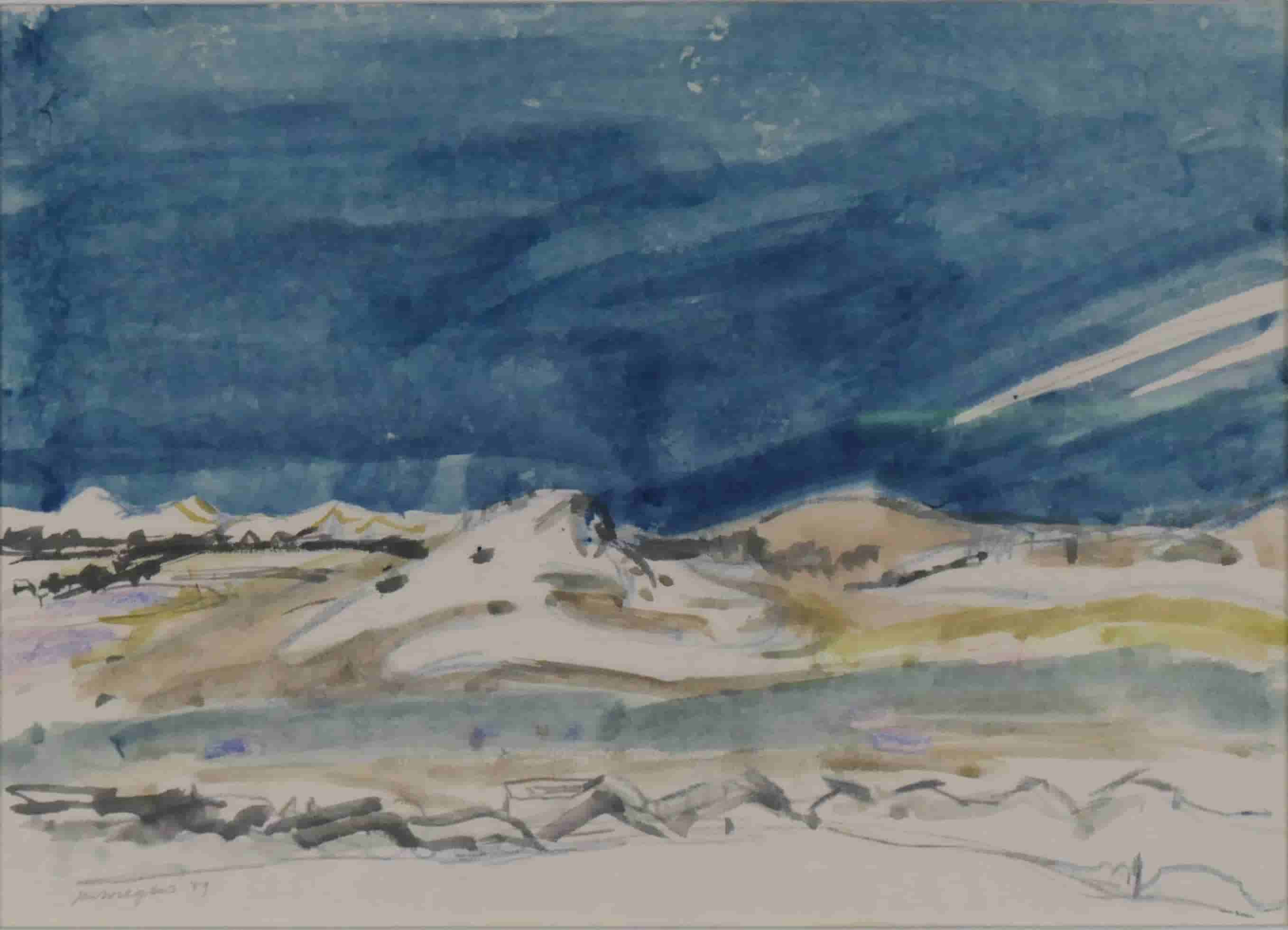 Jan Wiegers - Ameland (zonder lijst)