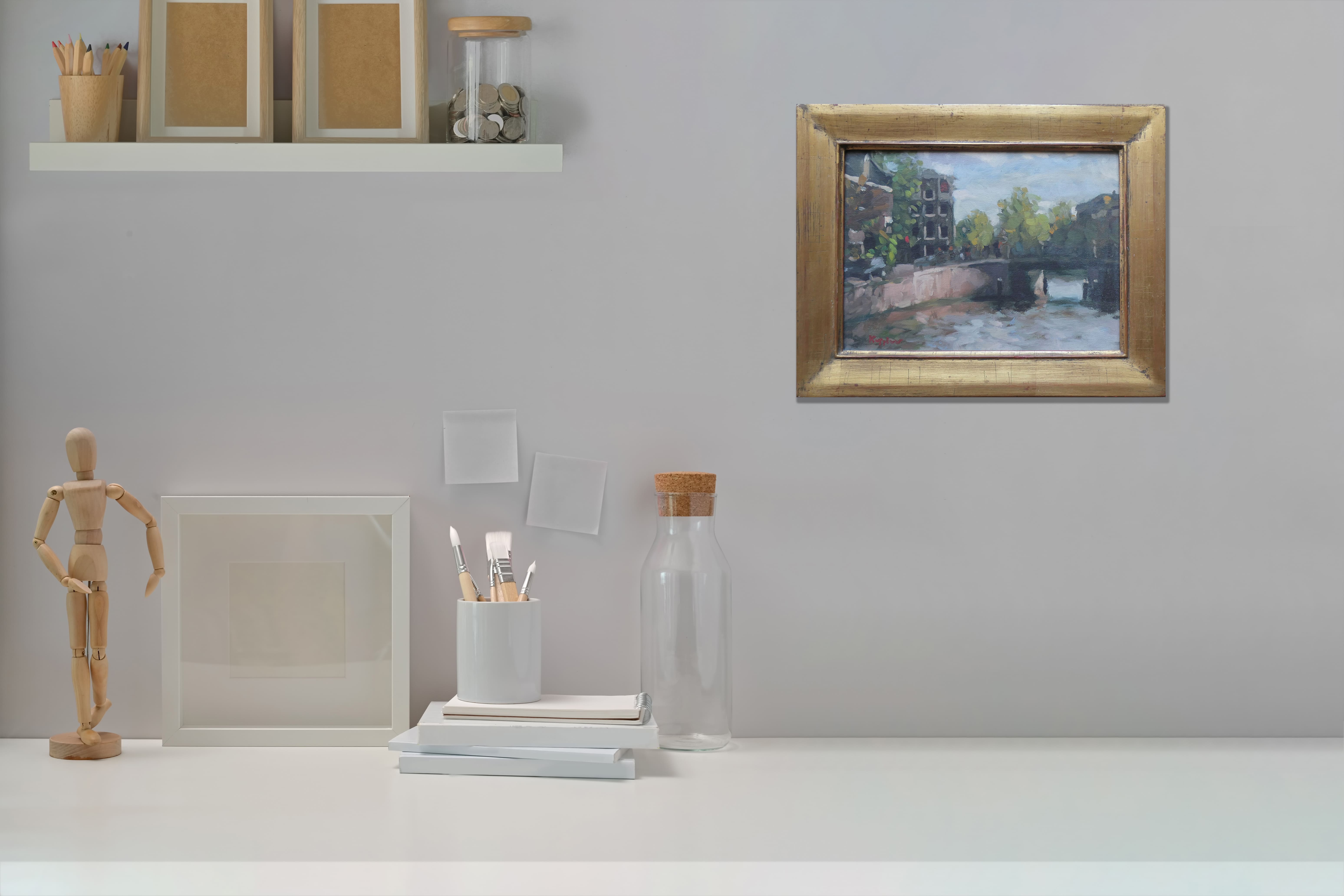 Prinsengracht-Leidsegracht te Amsterdam zonder lijst