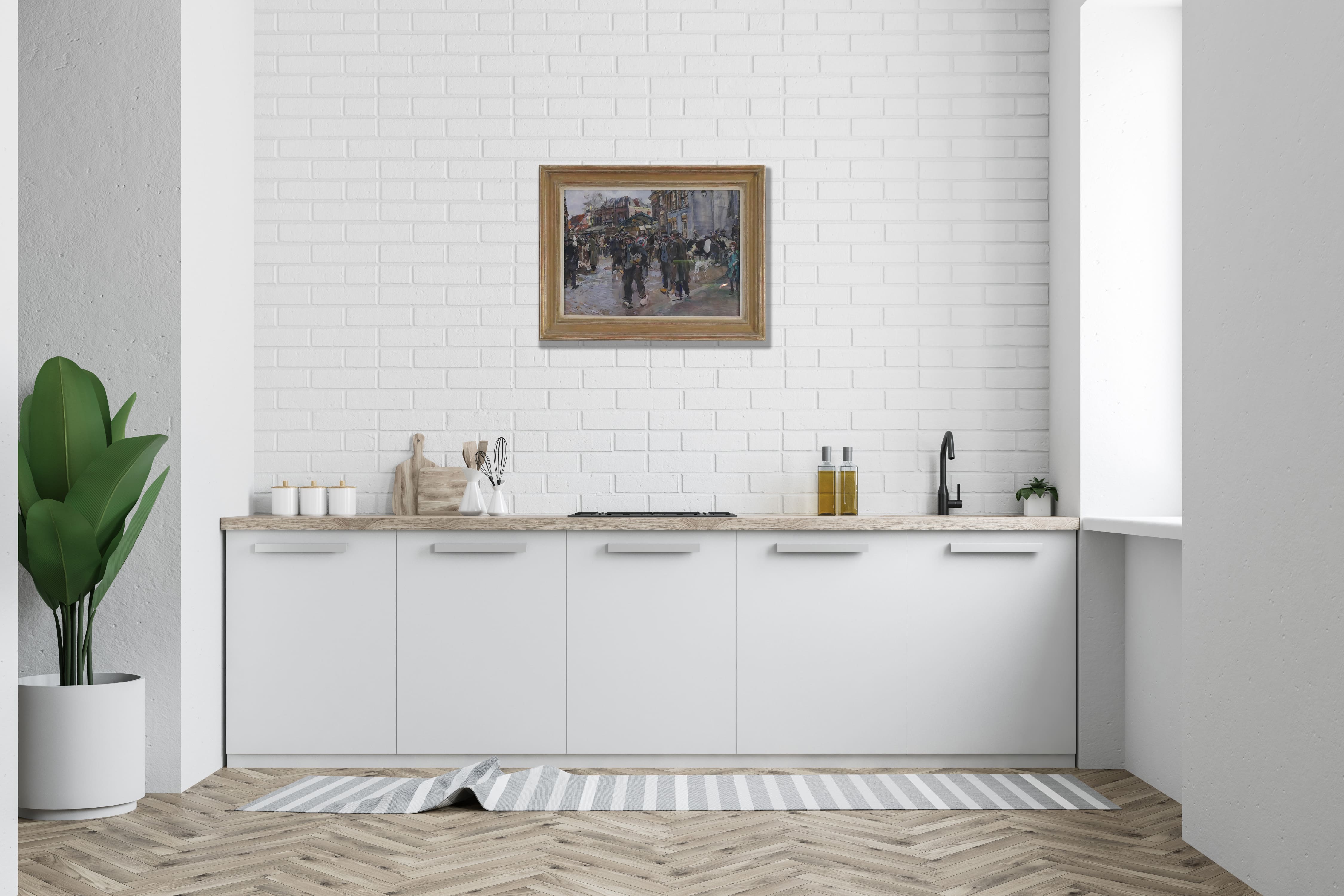 Beestenmarkt Delft zonder lijst