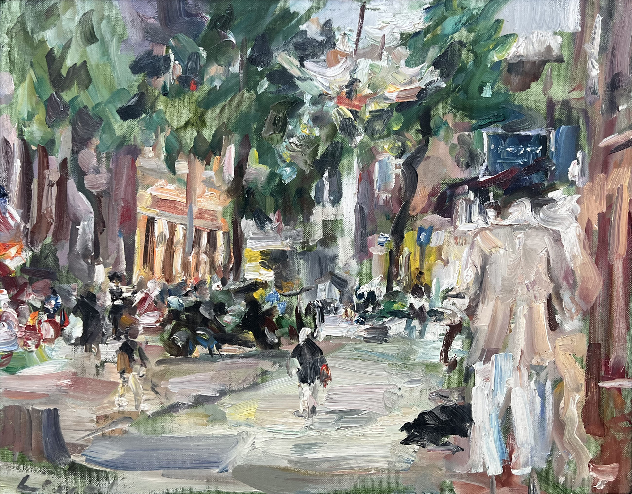 Plein in de Pijp zonder lijst