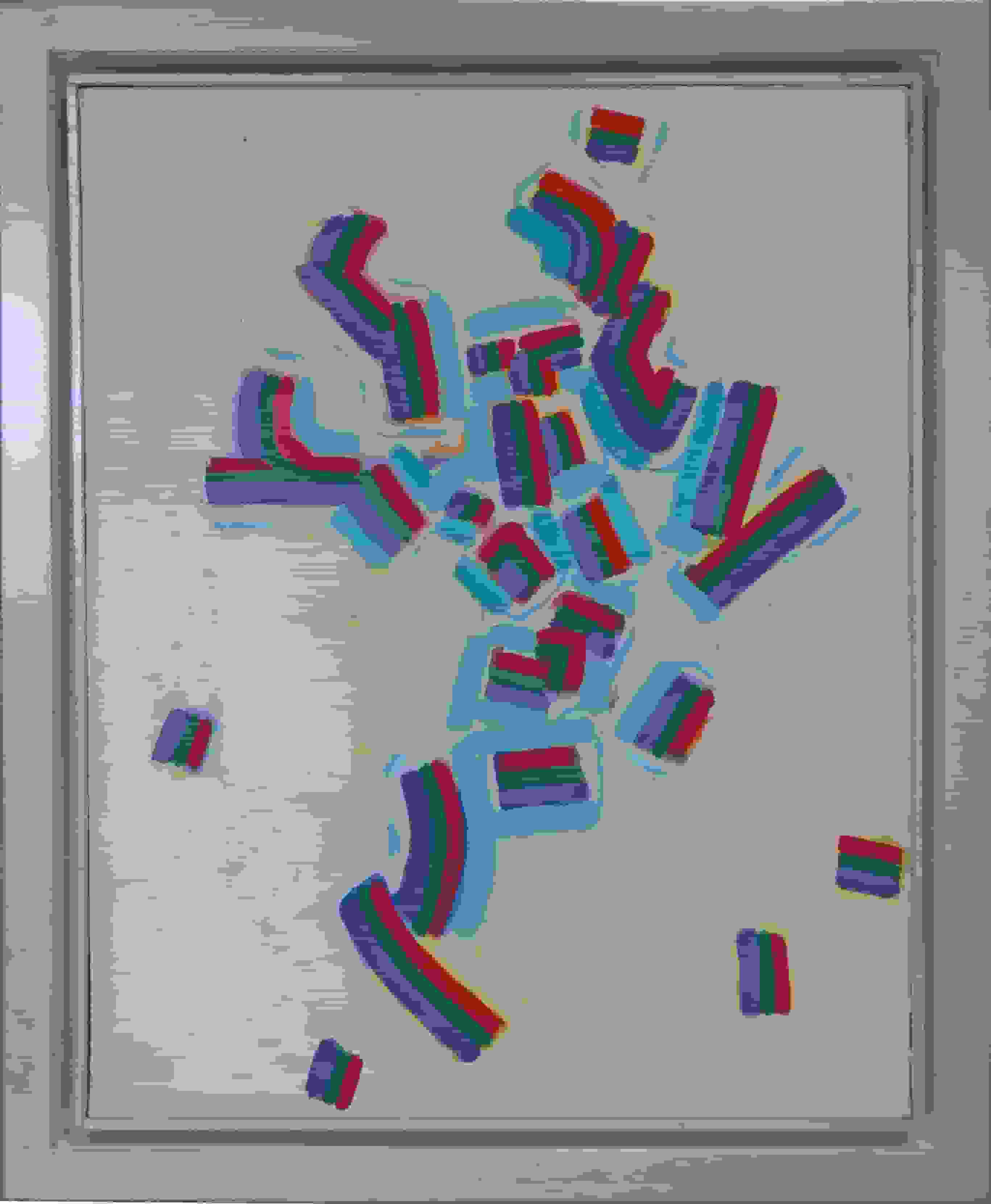 Jaap Hillenius - Oefening met wit licht (met lijst)