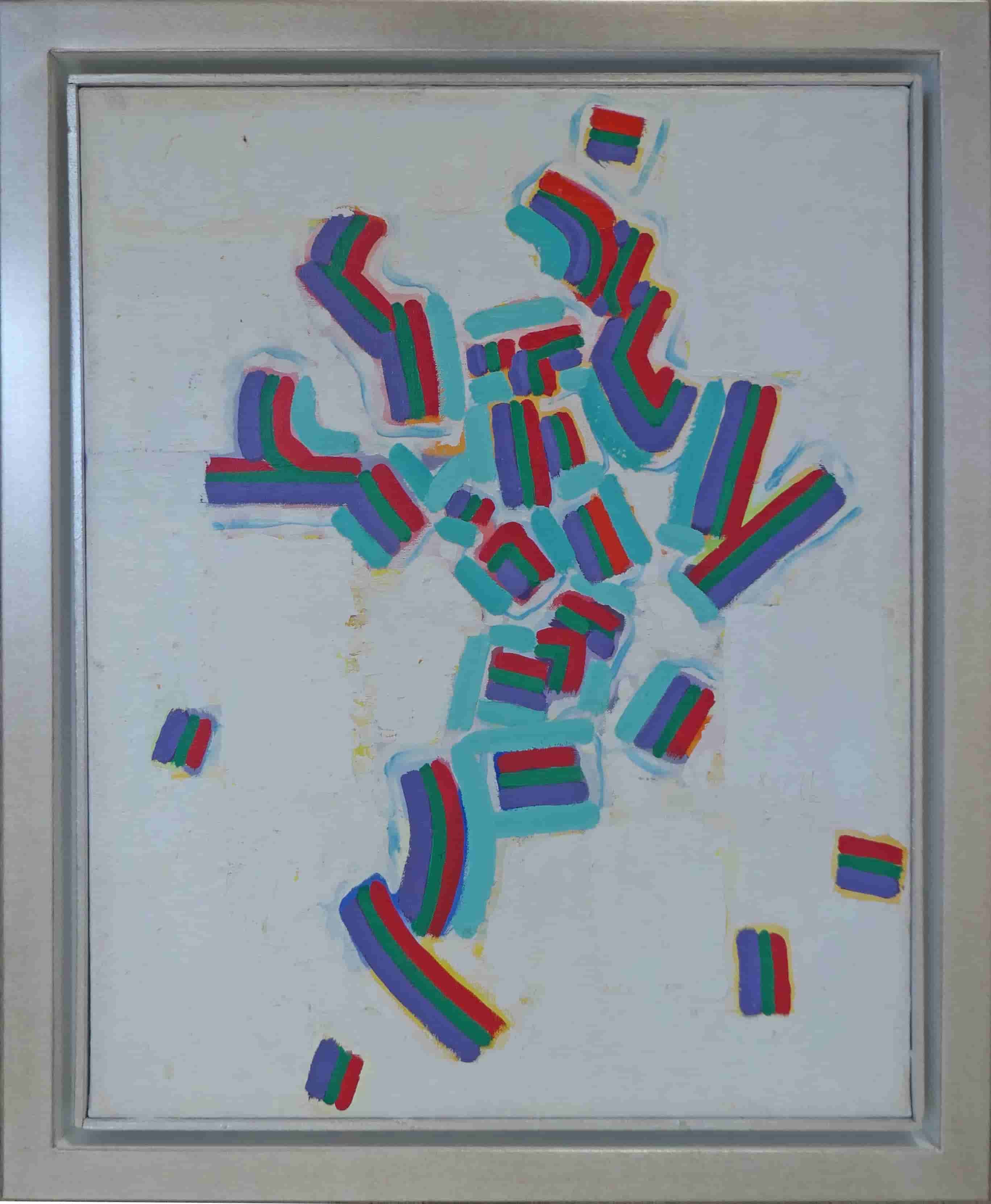 Jaap Hillenius - Oefening met wit licht (met lijst)