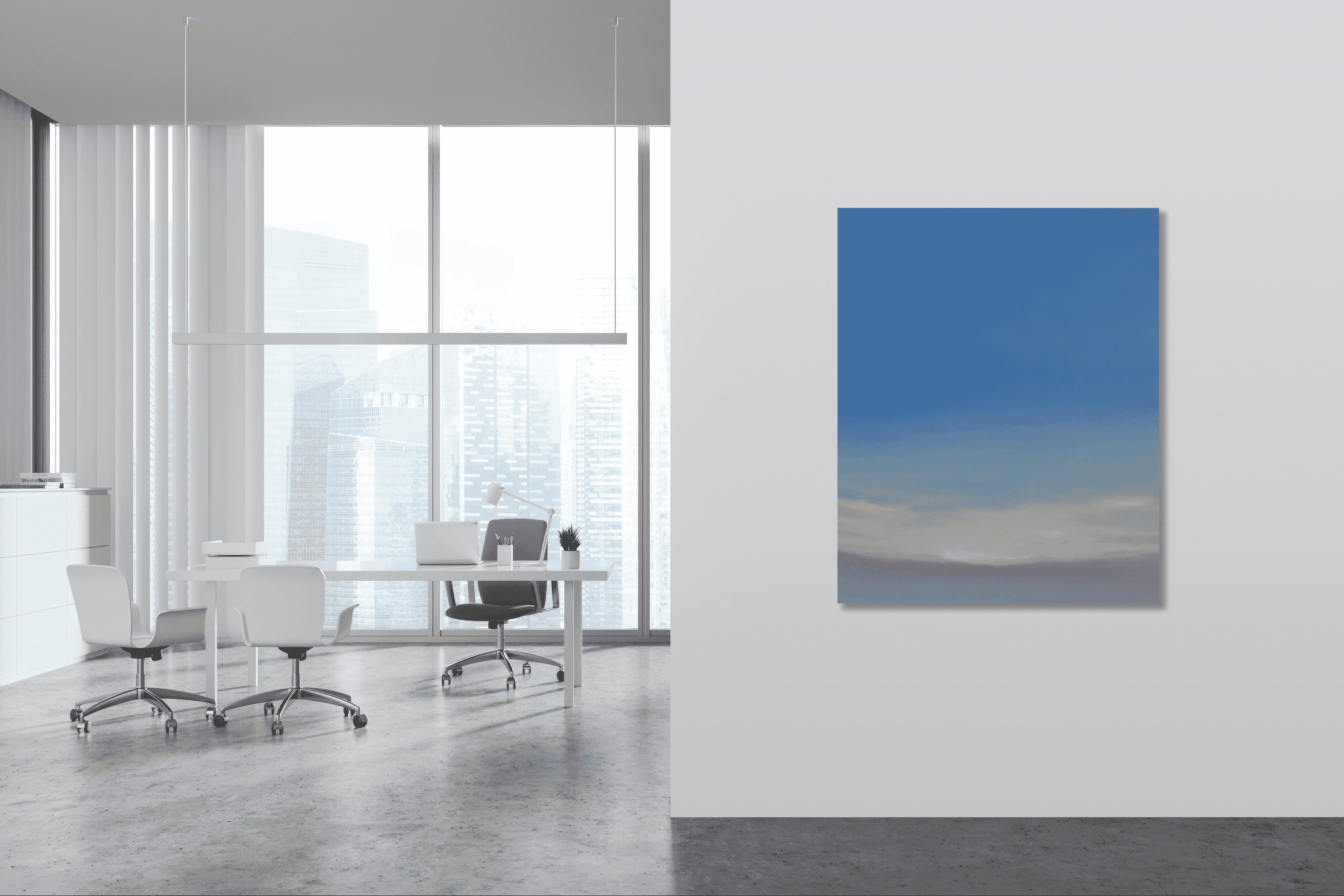 Raymond Koop - Lucht 5 (met lijst)