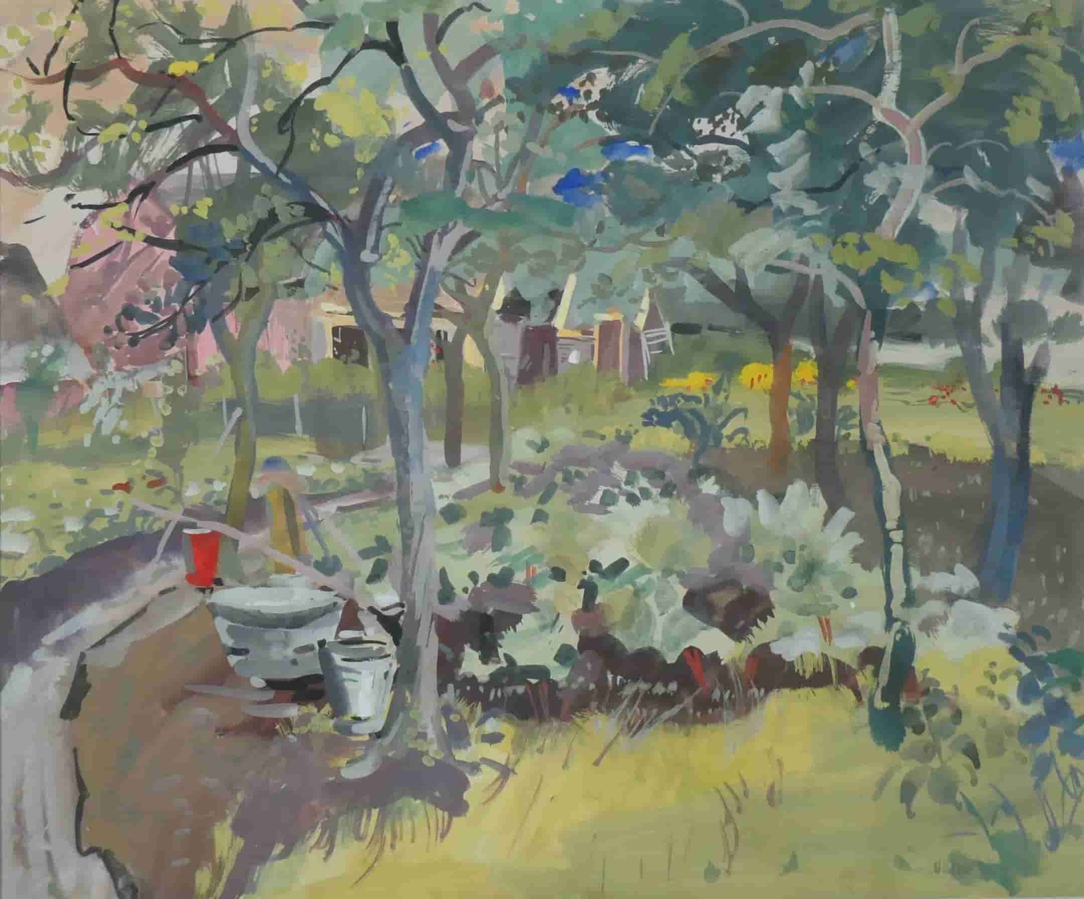 Ben Walrecht - Uitzicht op een tuin (Pièce de résistance)