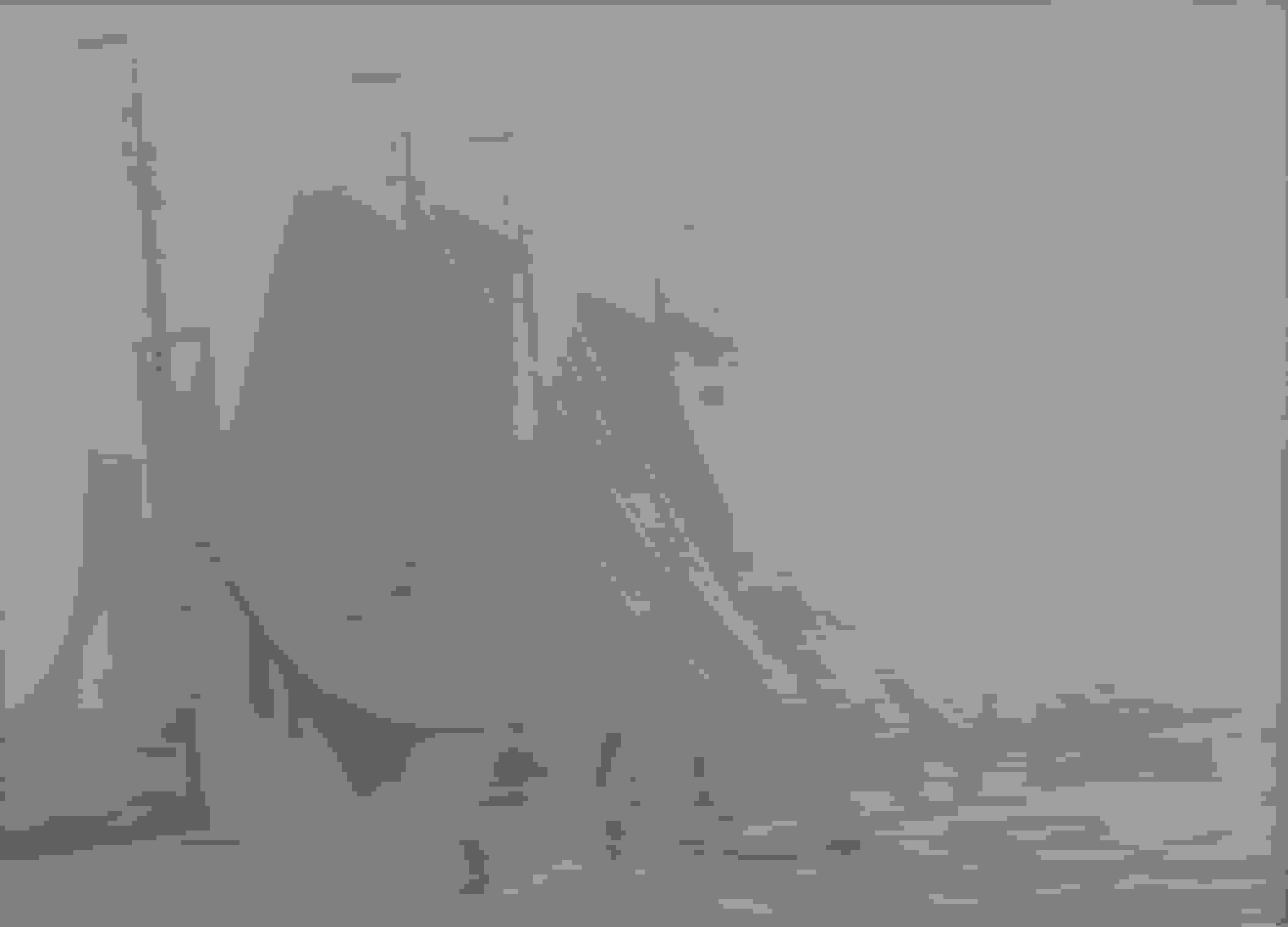 Co Breman - Haven van Harderwijk (zonder lijst)