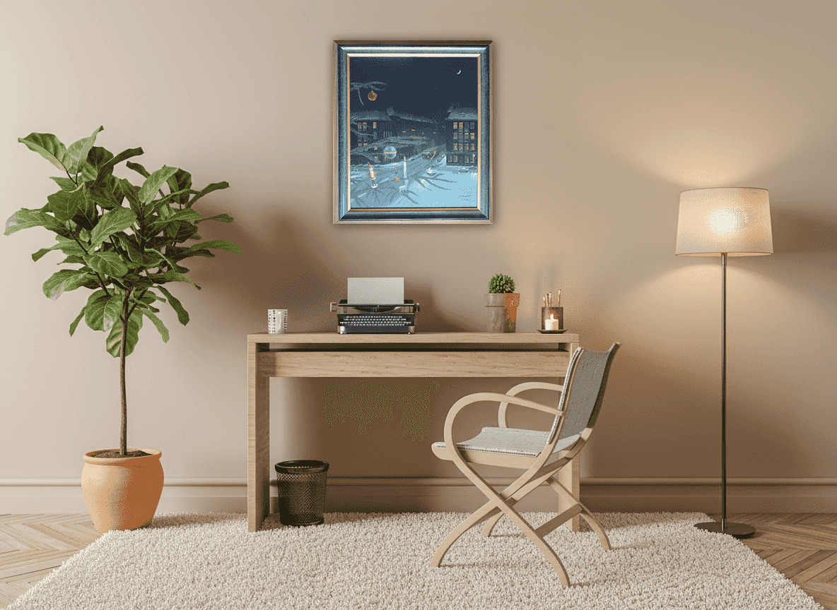 Jan Ouwersloot - Kerstmis (in interieur)