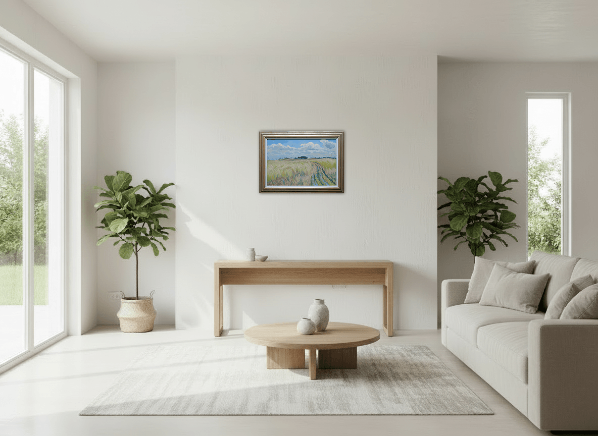 Henk Melgers - Korenvelden in Drenthe (in interieur)