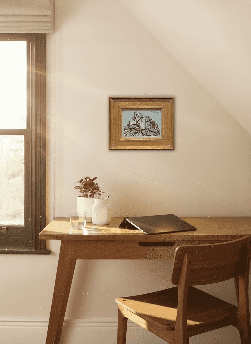 Jo Koster - San Gimignano in Italië (in interieur)