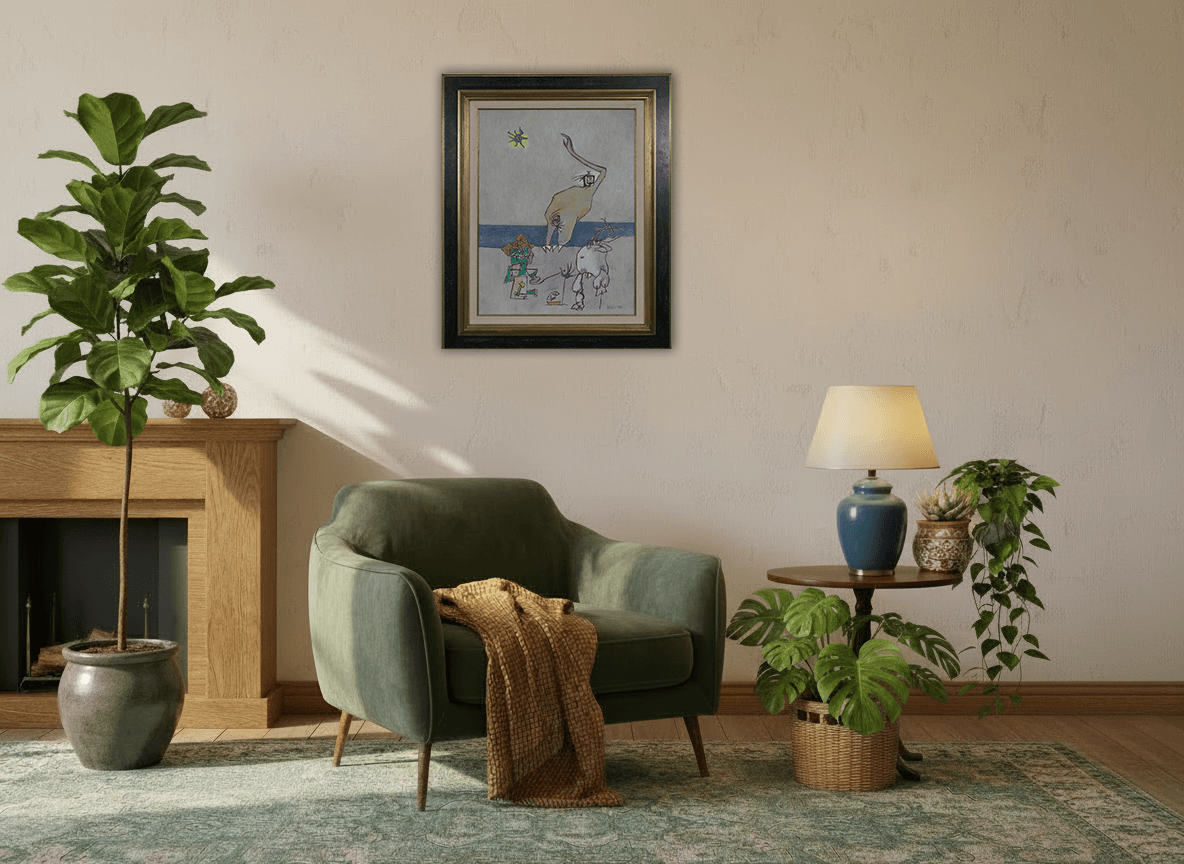 Jan Roëde - Strandplezier (in interieur)