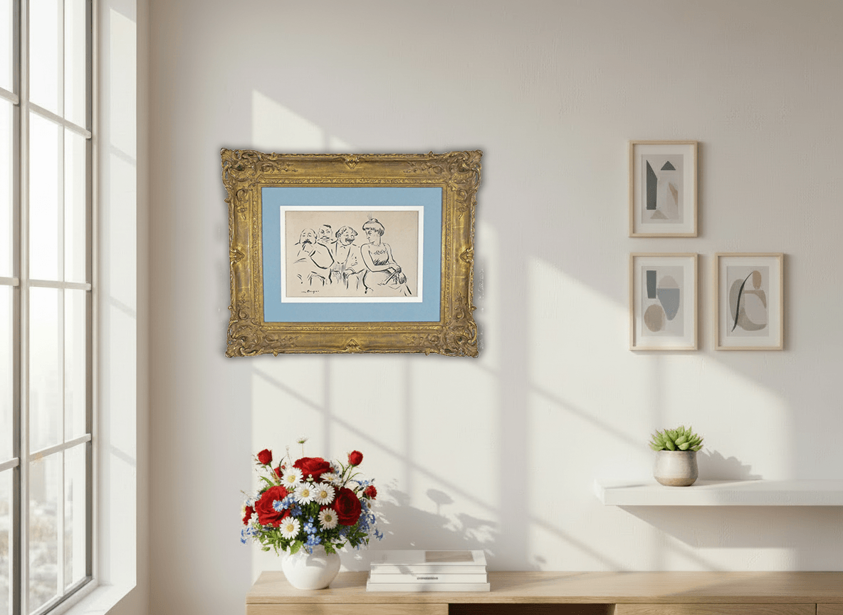 Kees van Dongen - De conversatie (in interieur)