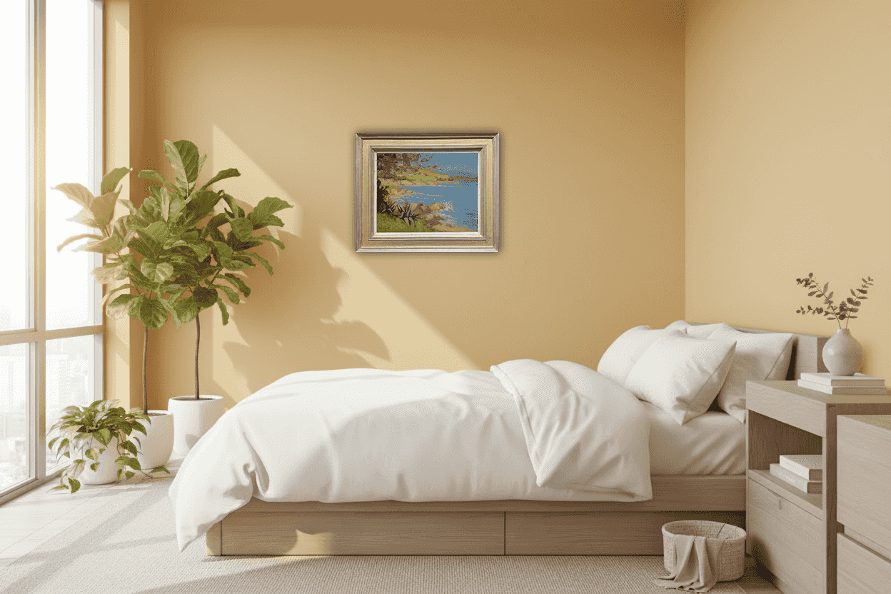 Arie Johannes Zwart - Kust bij Canadel (in interieur)