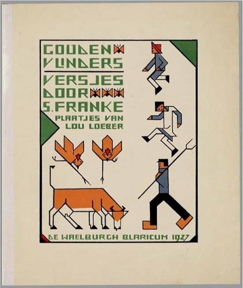 Boekwerk: Gouden Vlinders uit 1927 zonder lijst