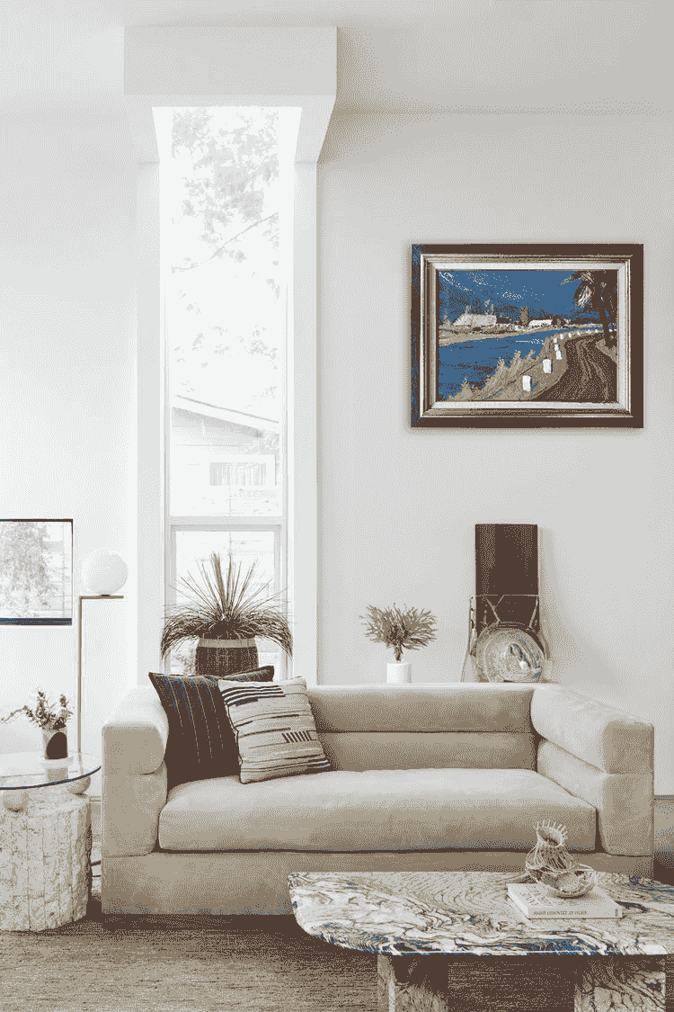 Jannes de Vries - Het Boterdiep bij Bedum op een winterse avond (in interieur)