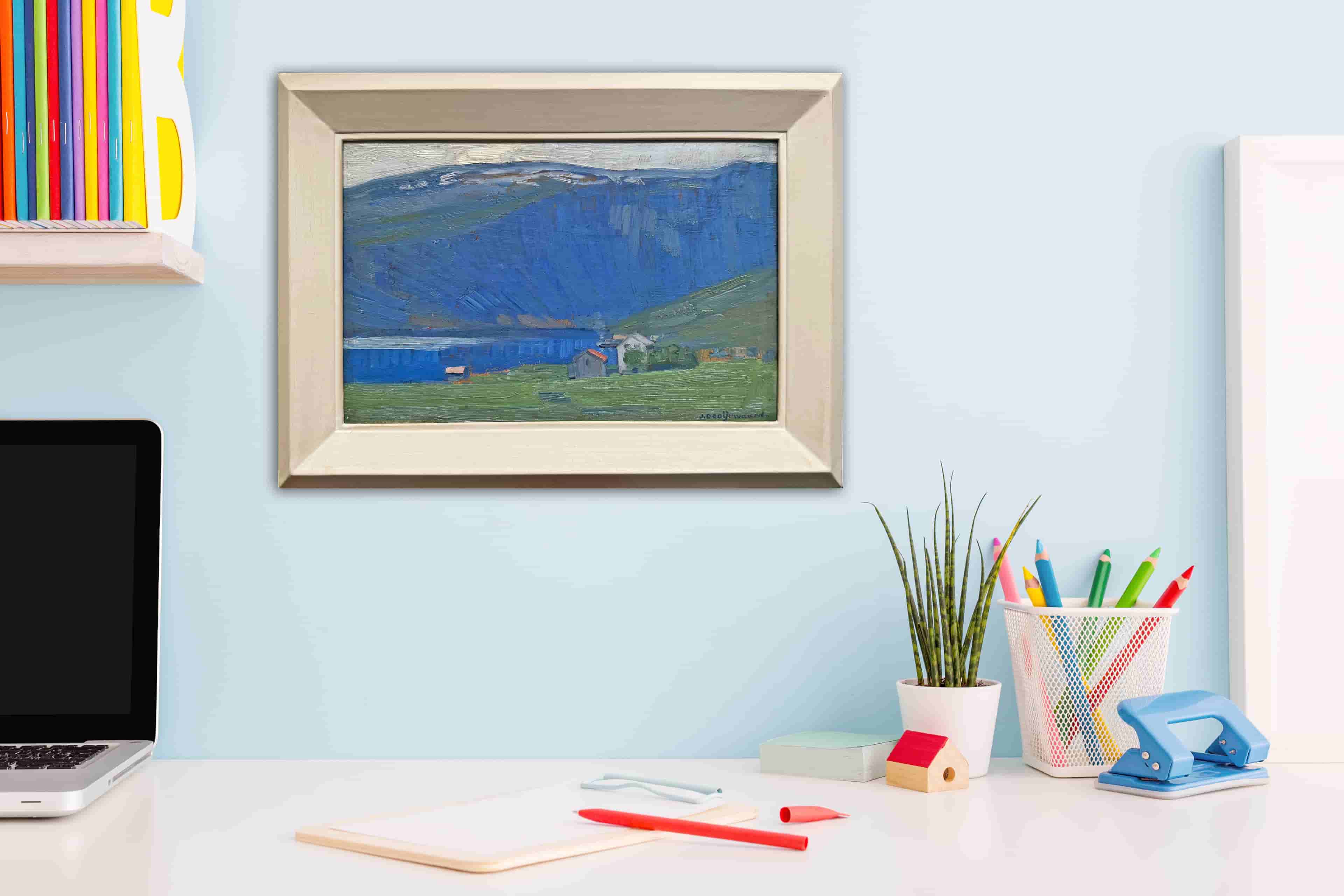 Jaap (Jacob) Dooijewaard - Noorwegen (in interieur)