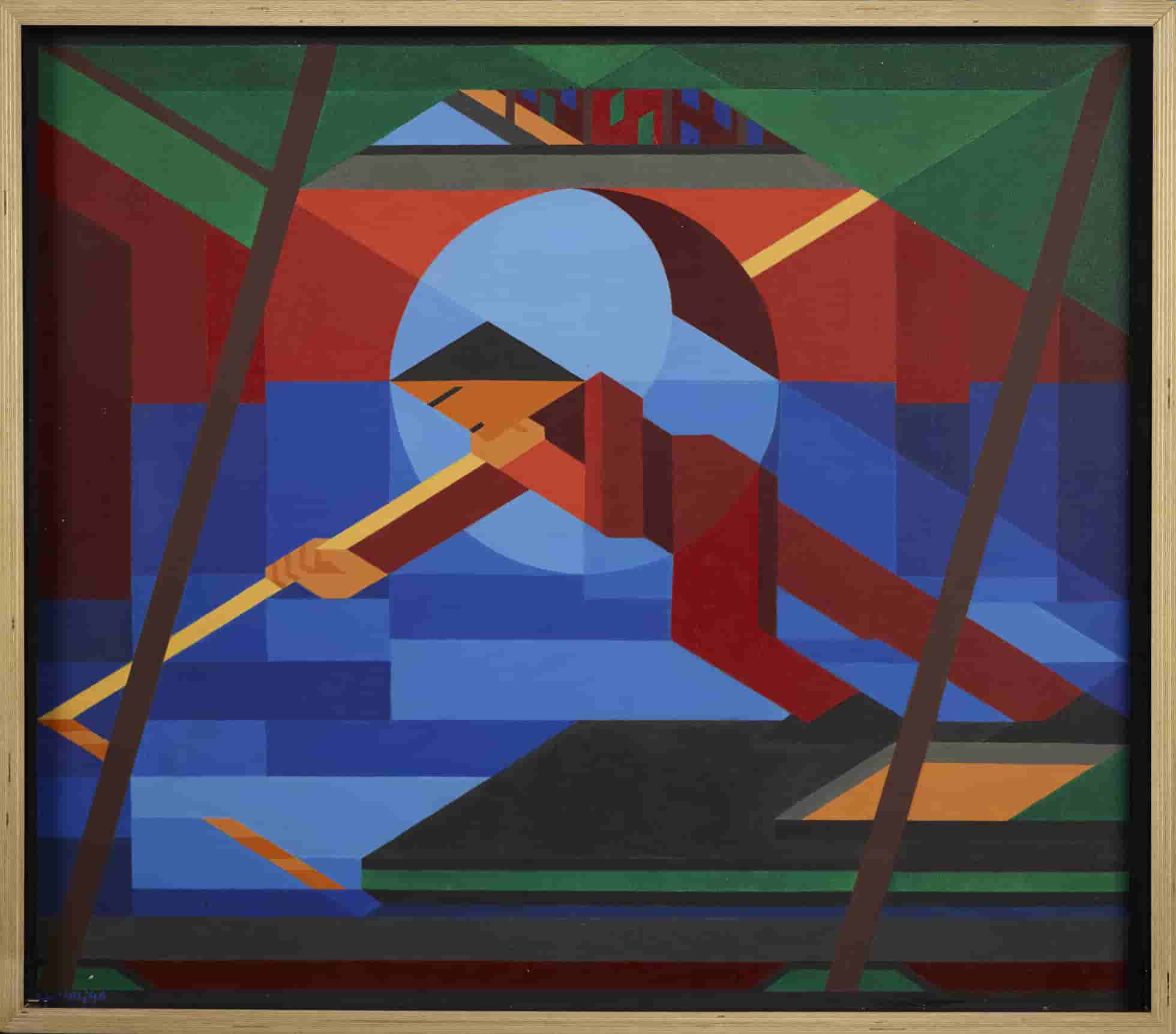 Louise (Lou) Loeber - Schuitenvoerder (zonder lijst)