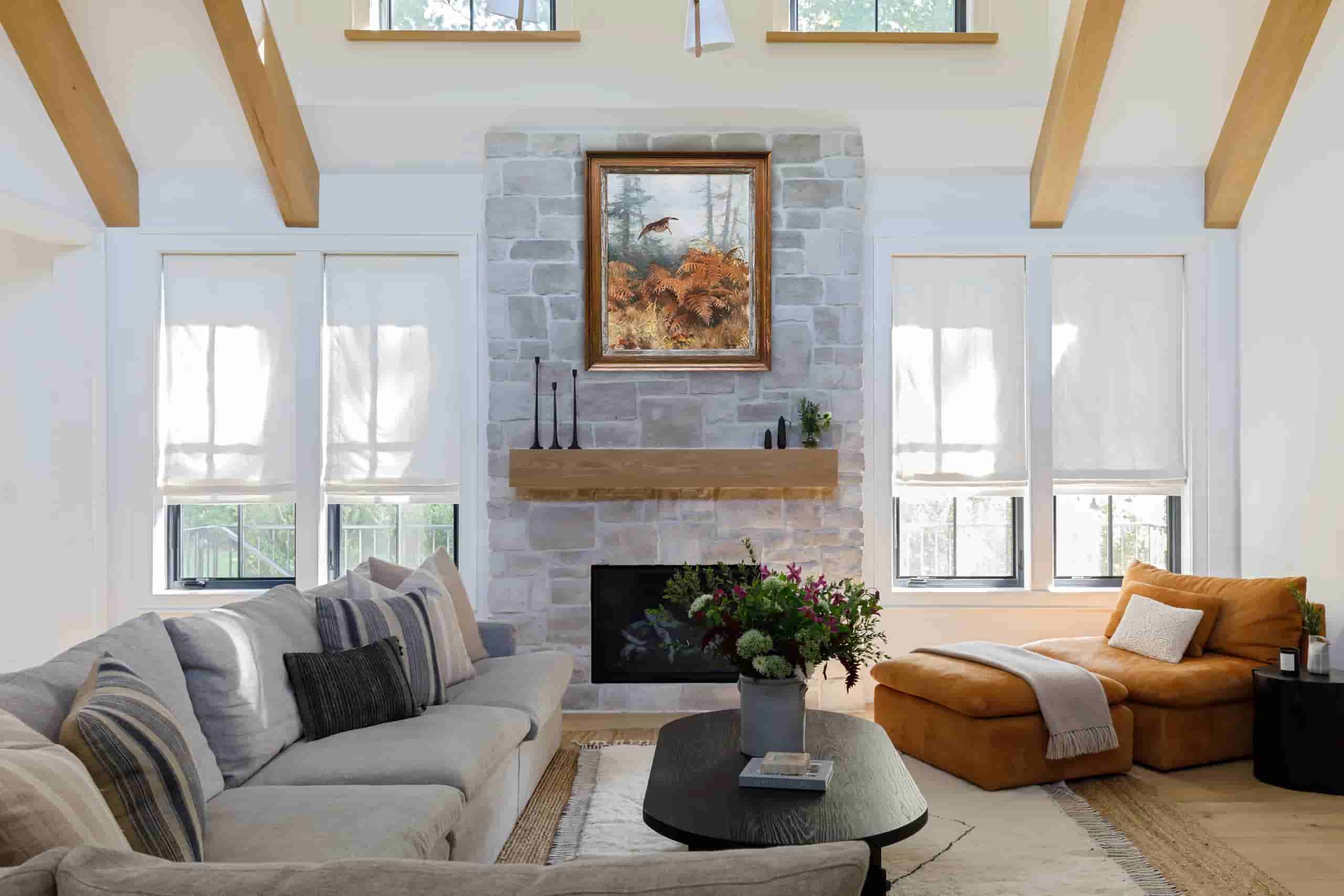 Piet van der Hem - Houtsnip in het bos (in interieur)