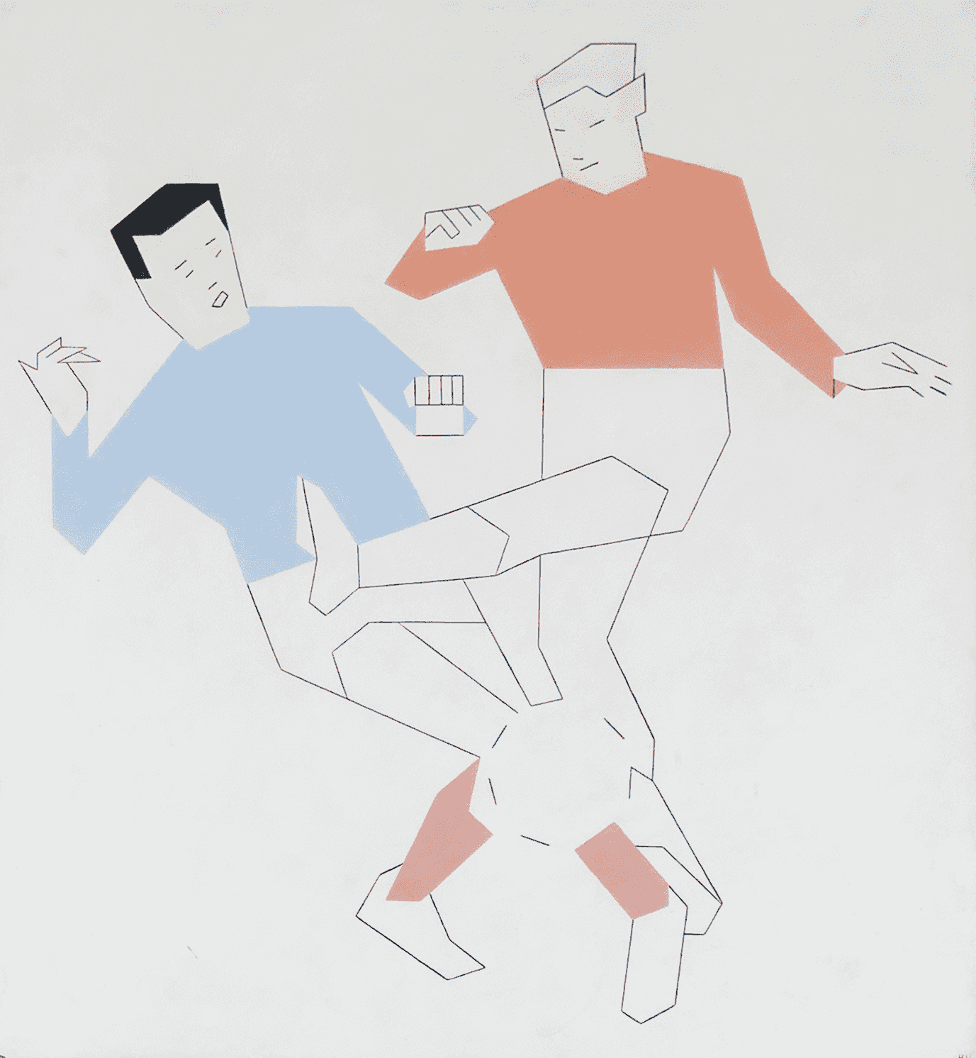 Hendrik Valk - Voetballers (Opus 1305), 1974