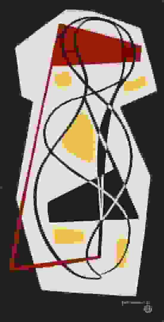 Abstracte compositie no. 28