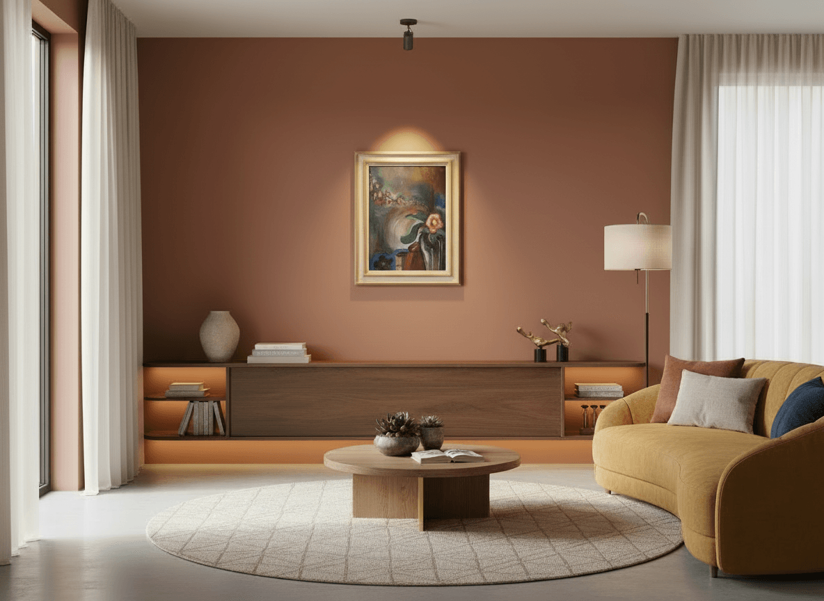 Expressief stilleven zonder lijst